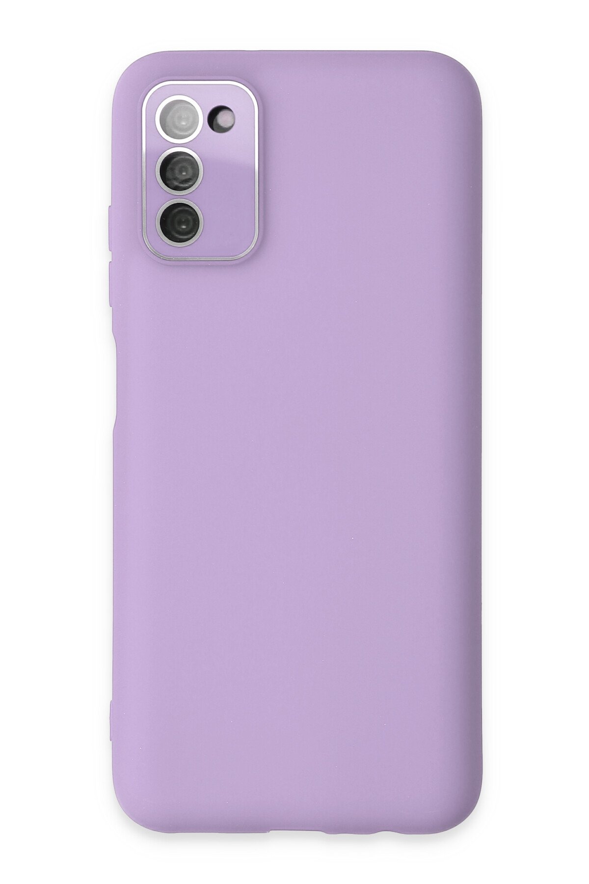 Newface Samsung Galaxy A03S Kılıf Volet Silikon - Pembe