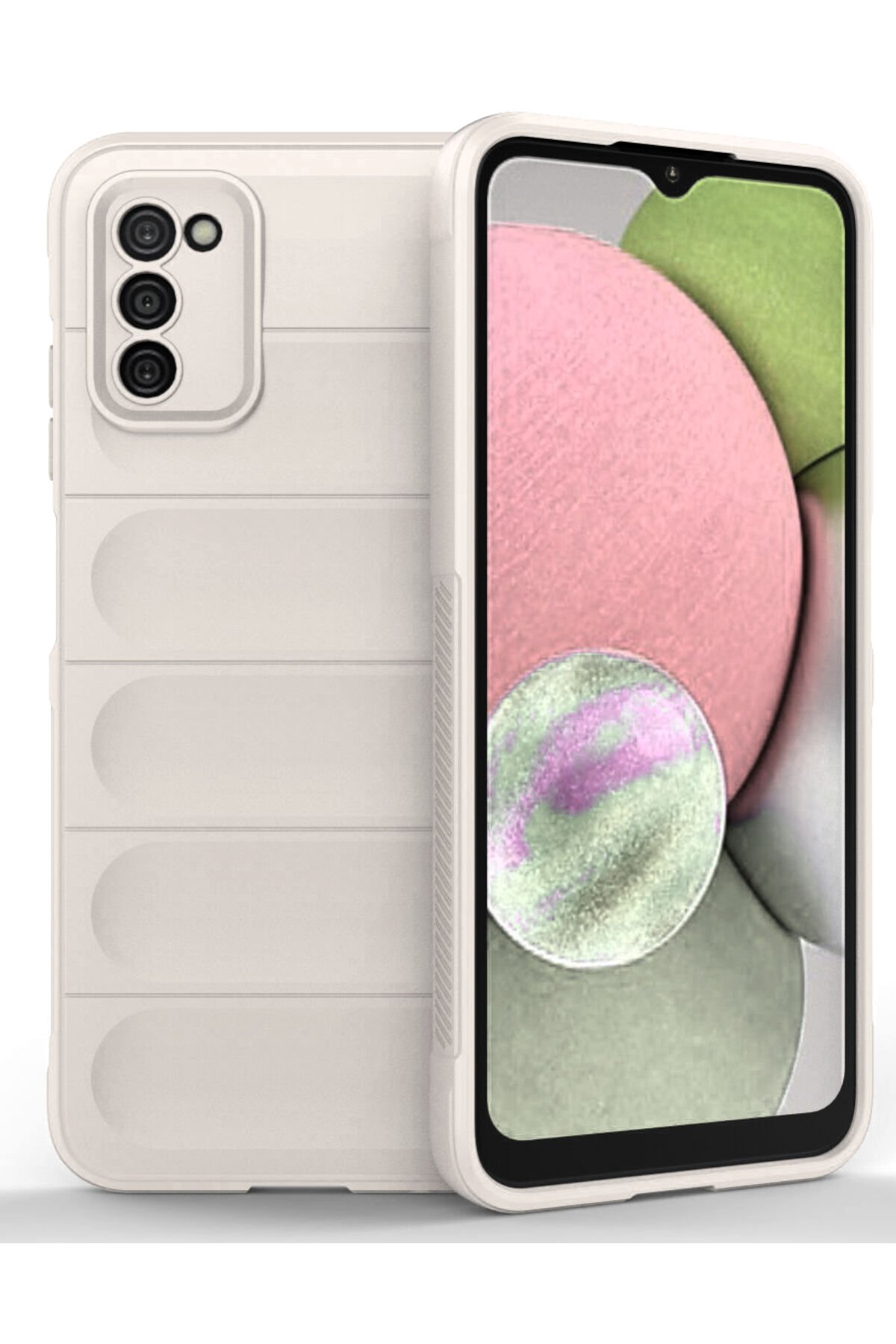 Newface Samsung Galaxy A03S Kılıf Dora Kapak - Siyah