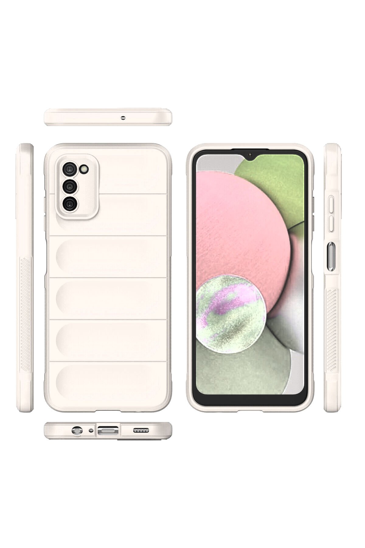 Newface Samsung Galaxy A03S Kılıf Dora Kapak - Siyah