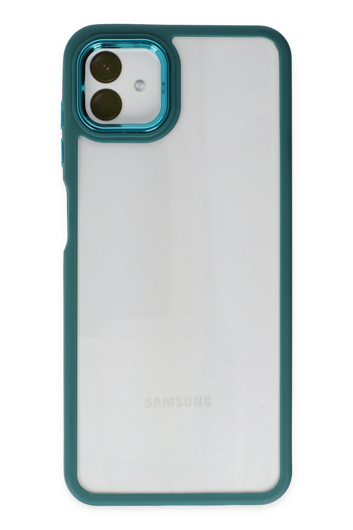 Newface Samsung Galaxy A04 Kılıf Razer Lensli Silikon - Mor