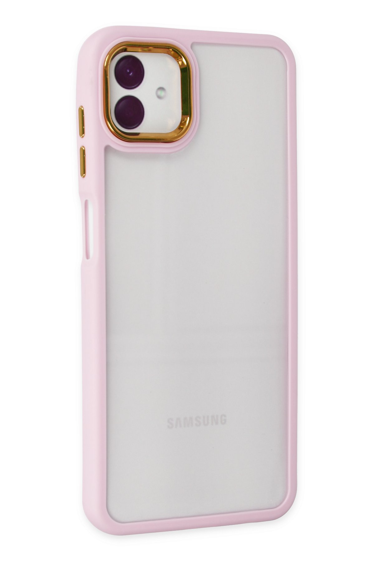 Newface Samsung Galaxy A04 Kılıf Optimum Silikon - Krem