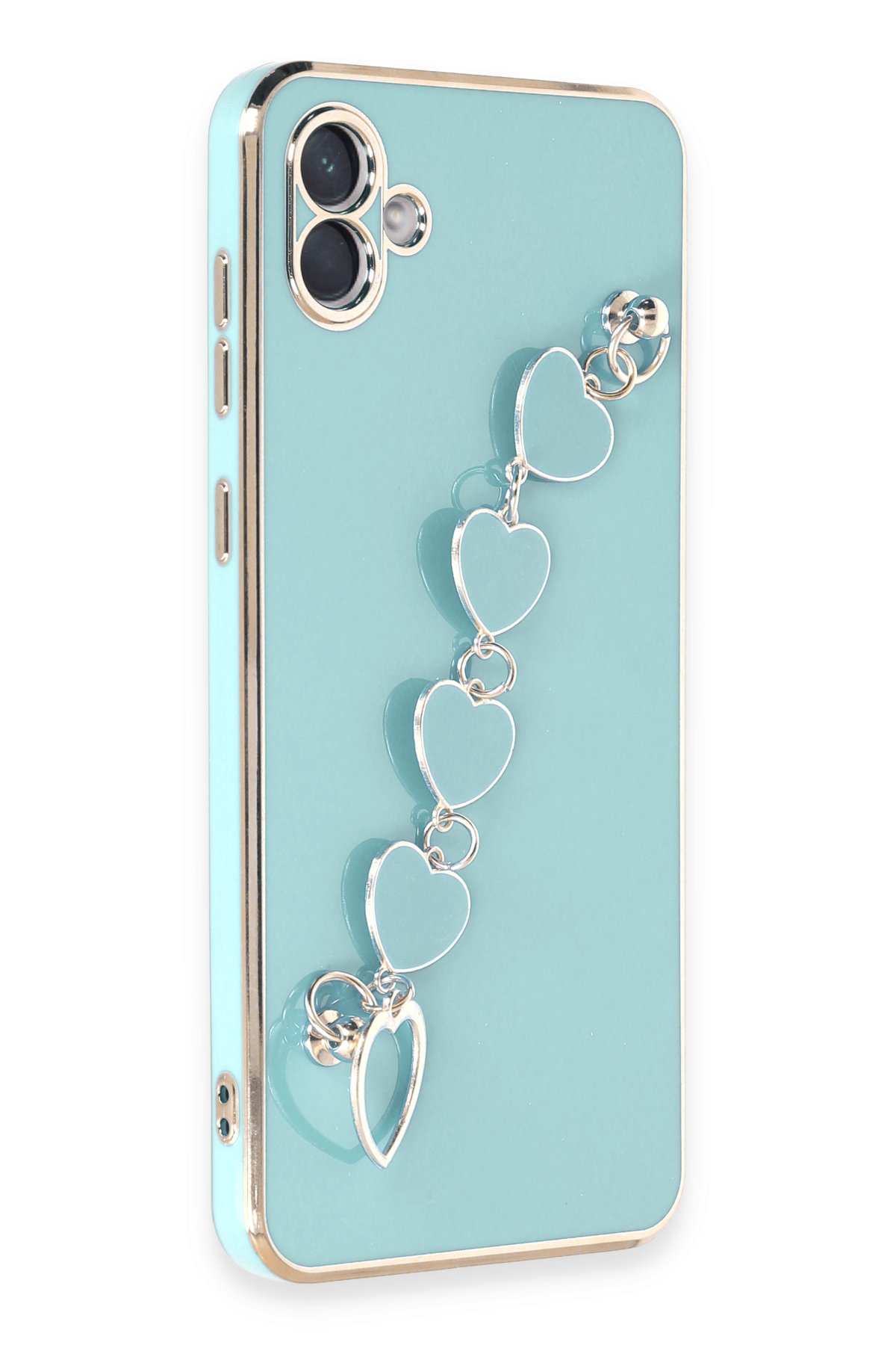 Newface Samsung Galaxy A04 Kılıf Nano içi Kadife Silikon - Siyah