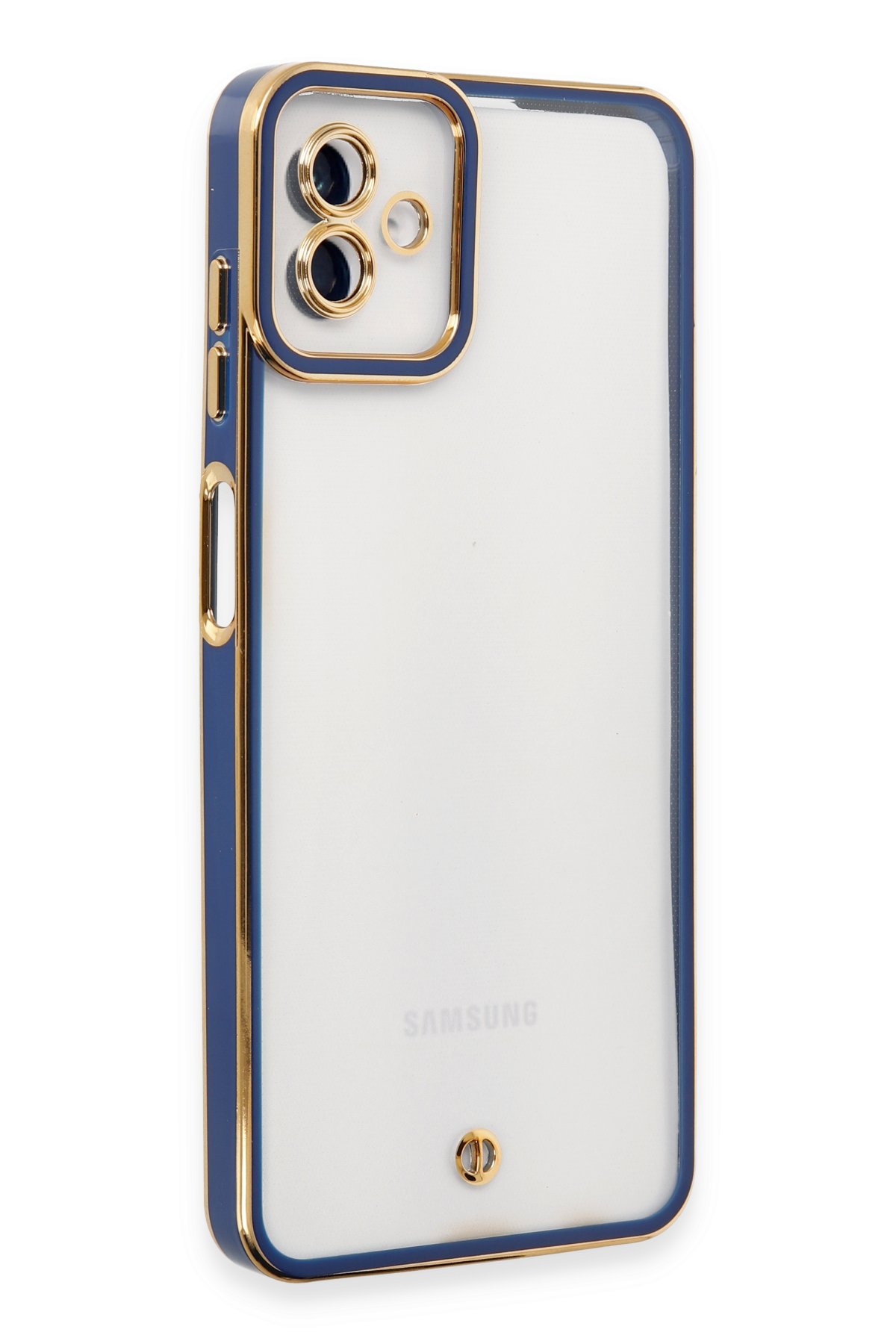 Newface Samsung Galaxy A04 Kılıf First Silikon - Mavi