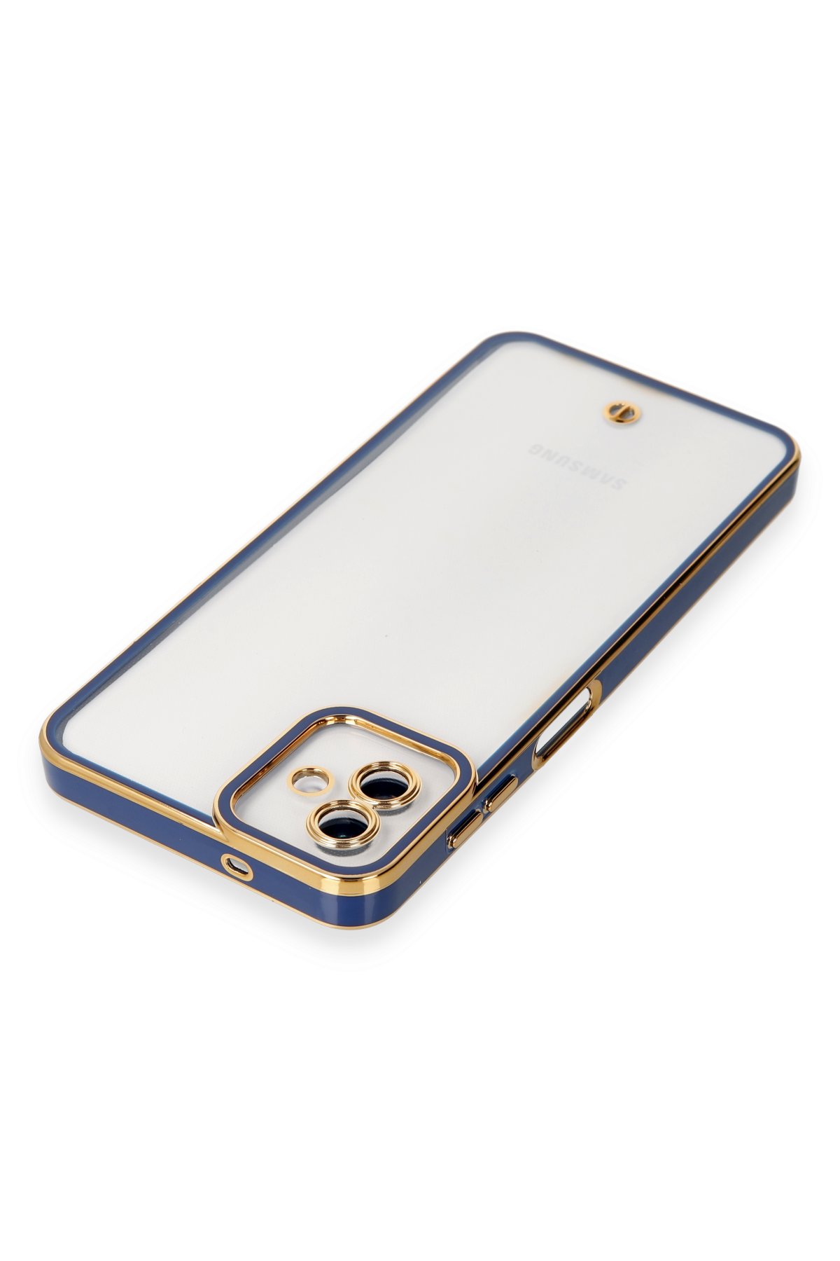 Newface Samsung Galaxy A04 Kılıf First Silikon - Mavi