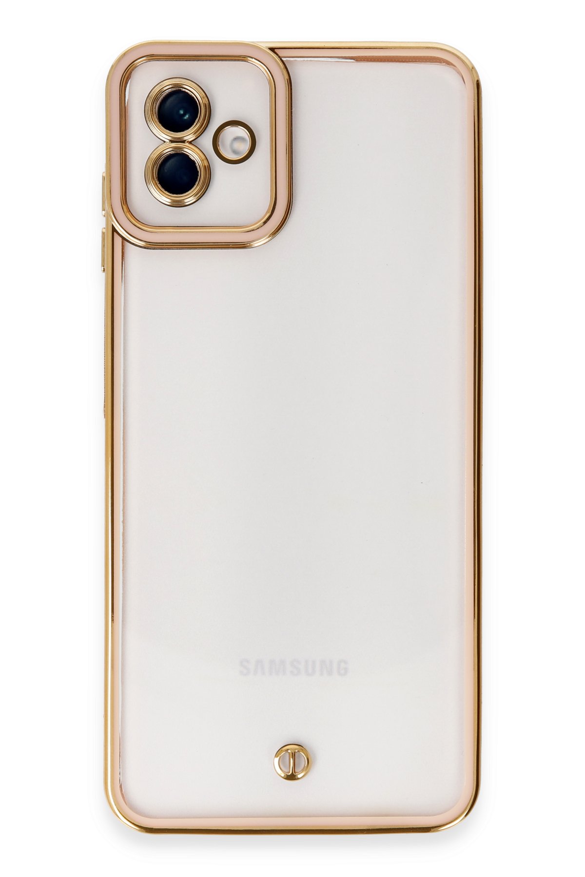 Newface Samsung Galaxy A04 Kılıf Loop Deri Silikon - Siyah
