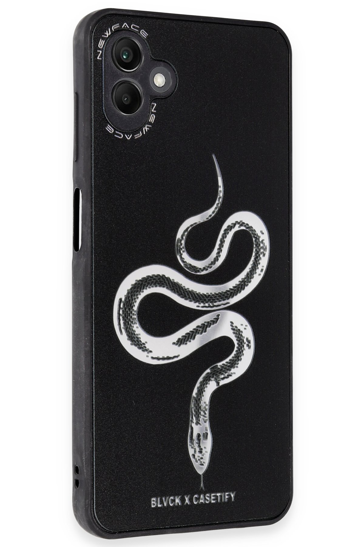 Newface Samsung Galaxy A04 Kılıf Zuma Kartvizitli Yüzüklü Silikon - Lacivert