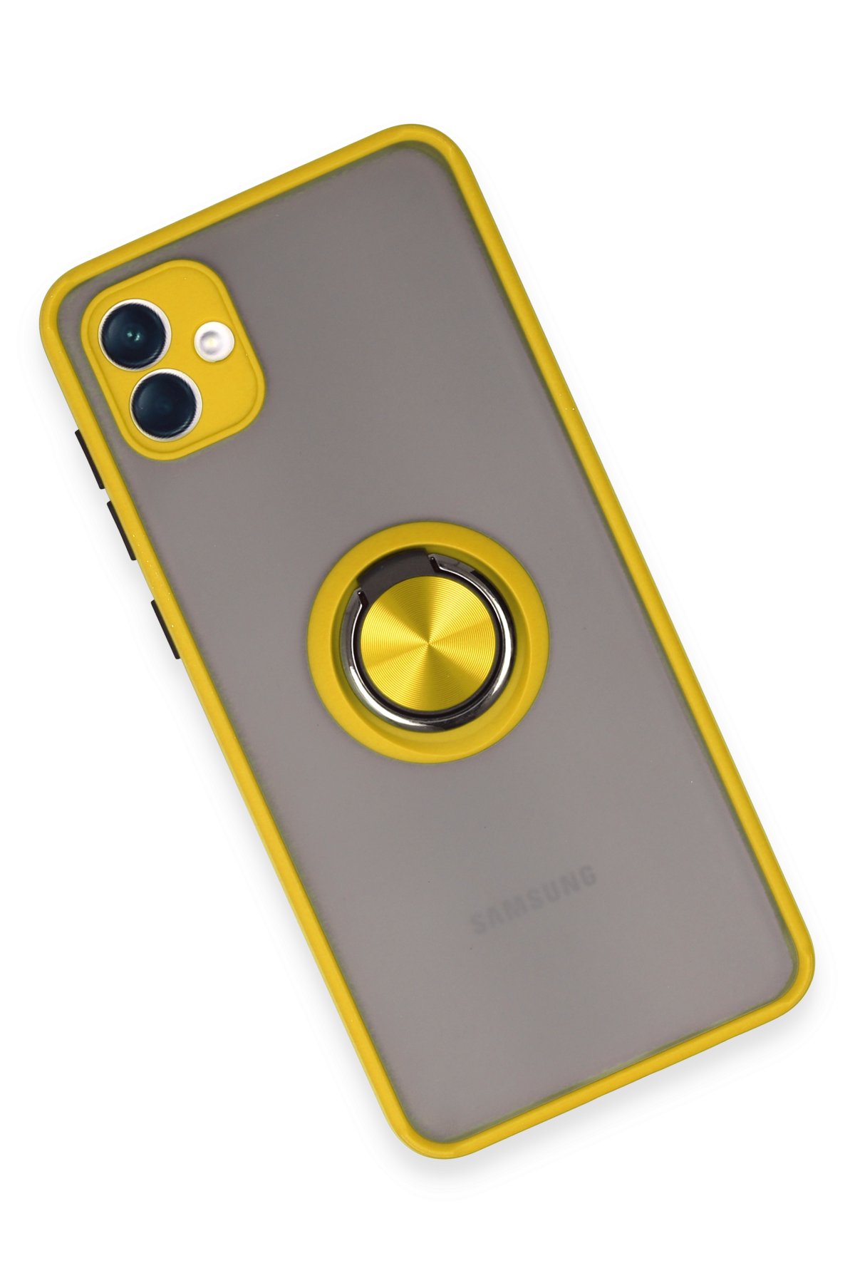 Newface Samsung Galaxy A04 Kılıf Volet Silikon - Mor