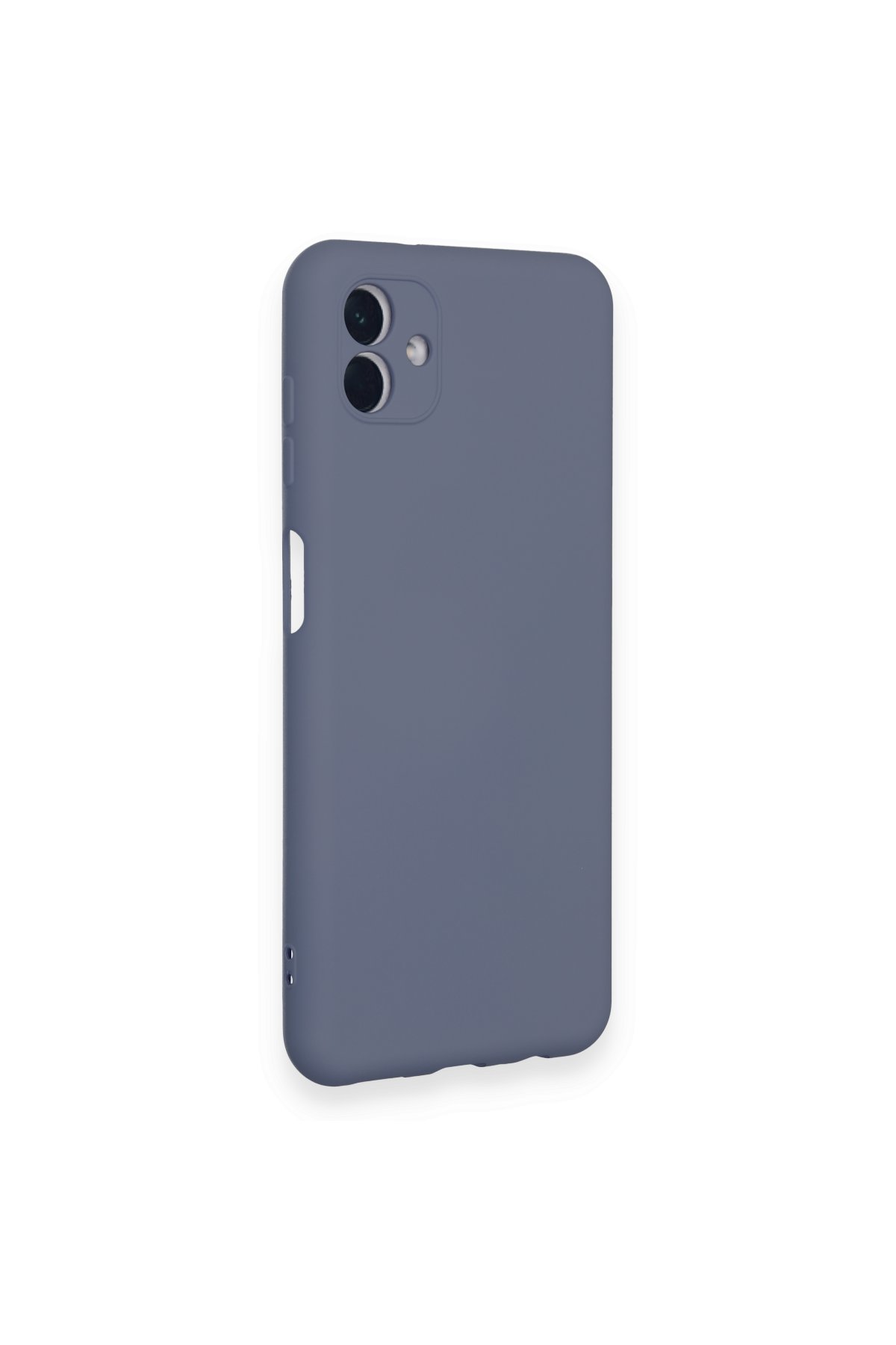 Newface Samsung Galaxy A04 Kılıf Nano içi Kadife Silikon - Lacivert