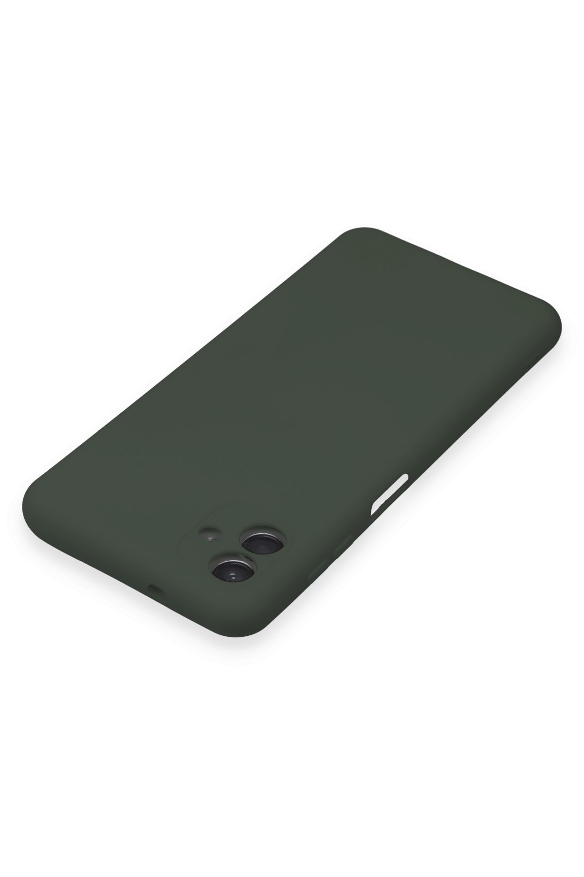 Newface Samsung Galaxy A04 Kılıf Nano içi Kadife Silikon - Siyah