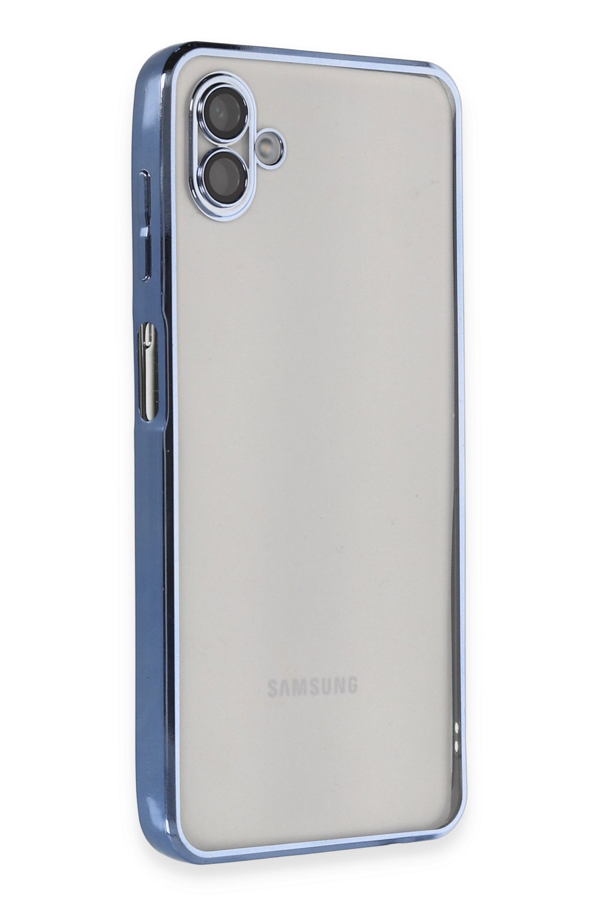 Newface Samsung Galaxy A04 Kılıf Mega Standlı Silikon - Yeşil