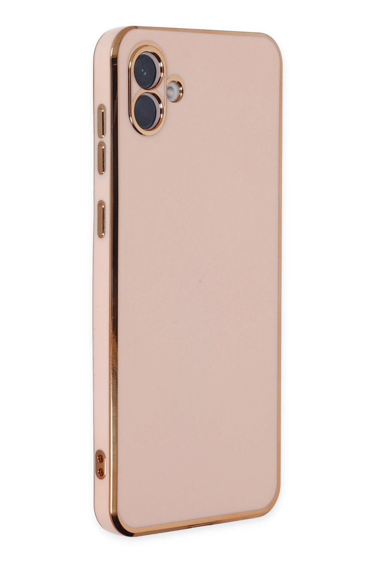 Newface Samsung Galaxy A04 Kılıf Lüx Şeffaf Silikon