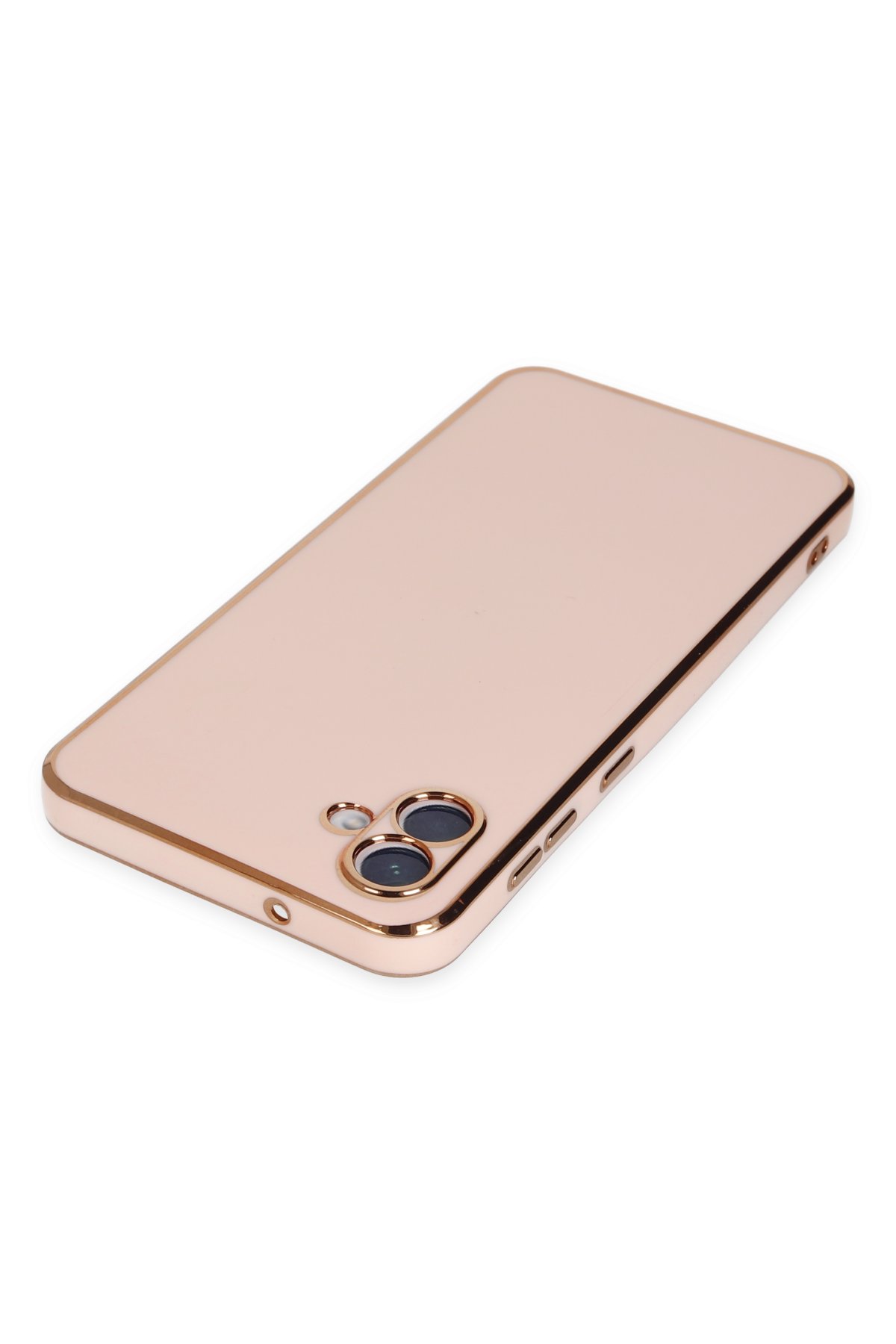 Newface Samsung Galaxy A04 Kılıf Lüx Şeffaf Silikon