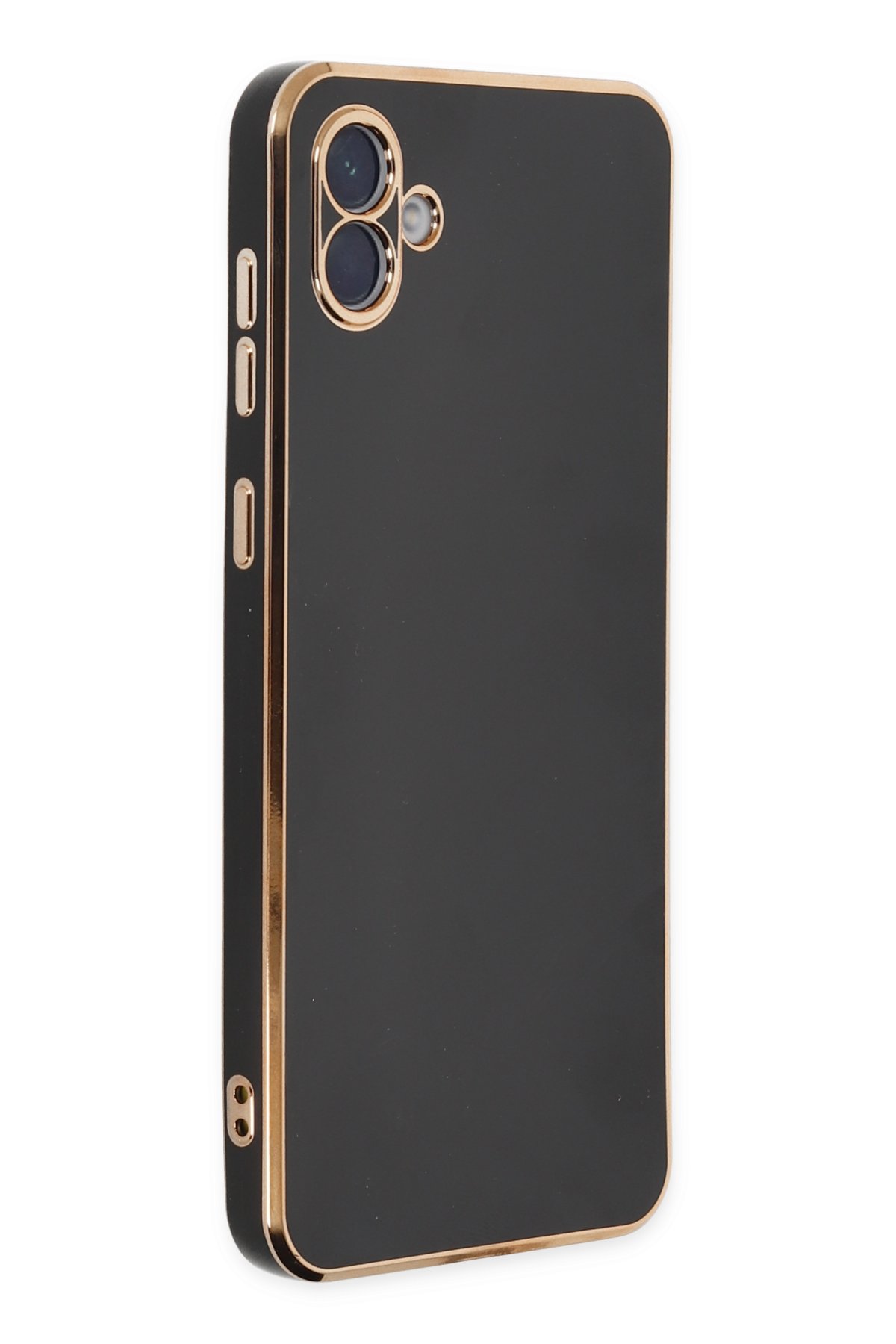 Newface Samsung Galaxy A04 Kılıf Nano içi Kadife Silikon - Turuncu