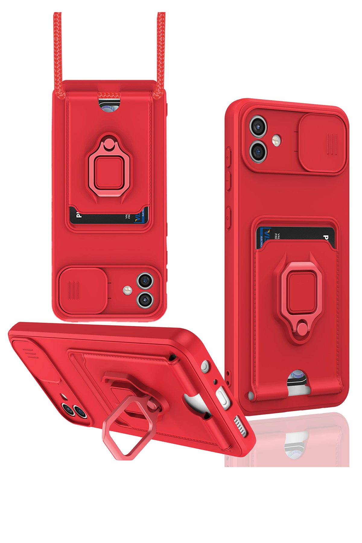 Newface Samsung Galaxy A04 Kılıf Optimum Silikon - Mor