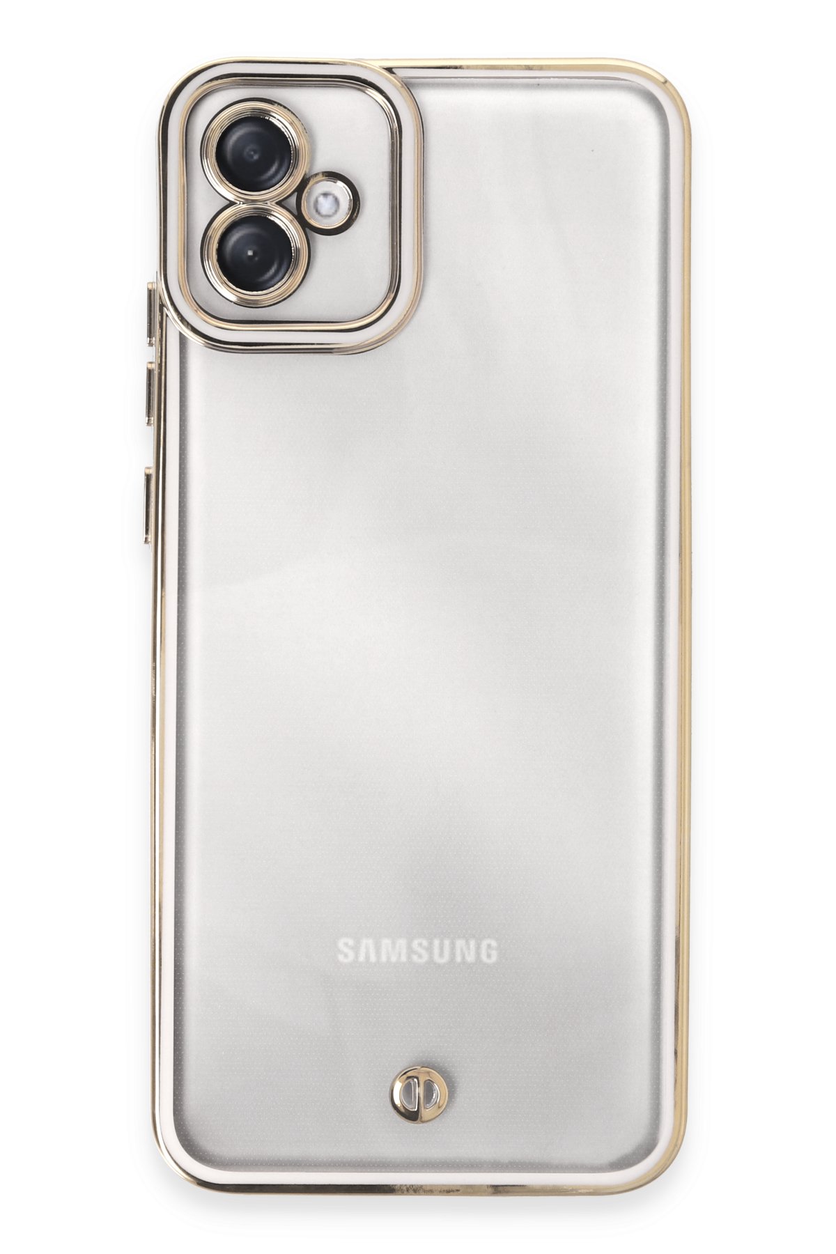 Newface Samsung Galaxy A04E Kılıf Liva Lens Silikon - Siyah