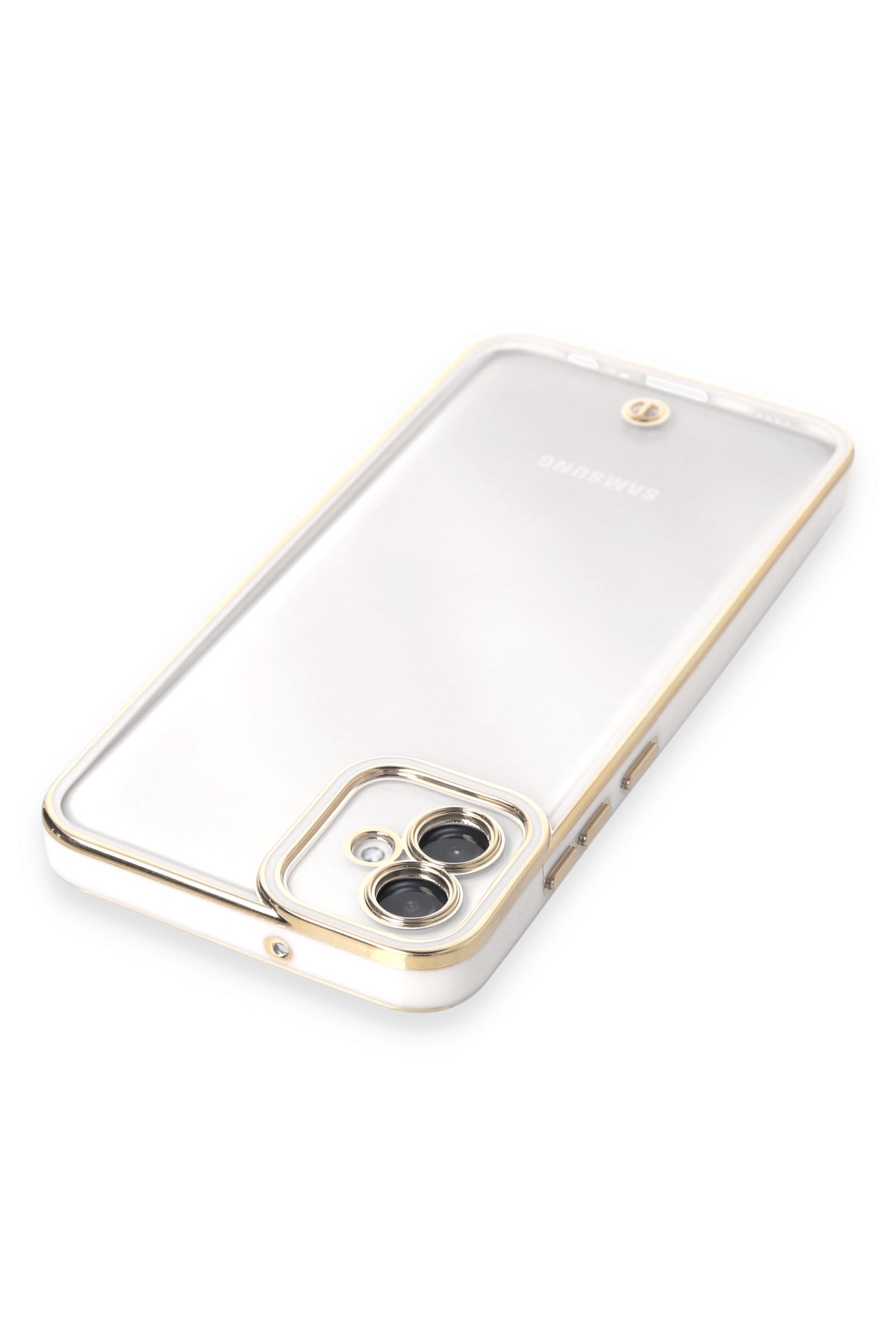 Newface Samsung Galaxy A04E Kılıf Liva Lens Silikon - Siyah