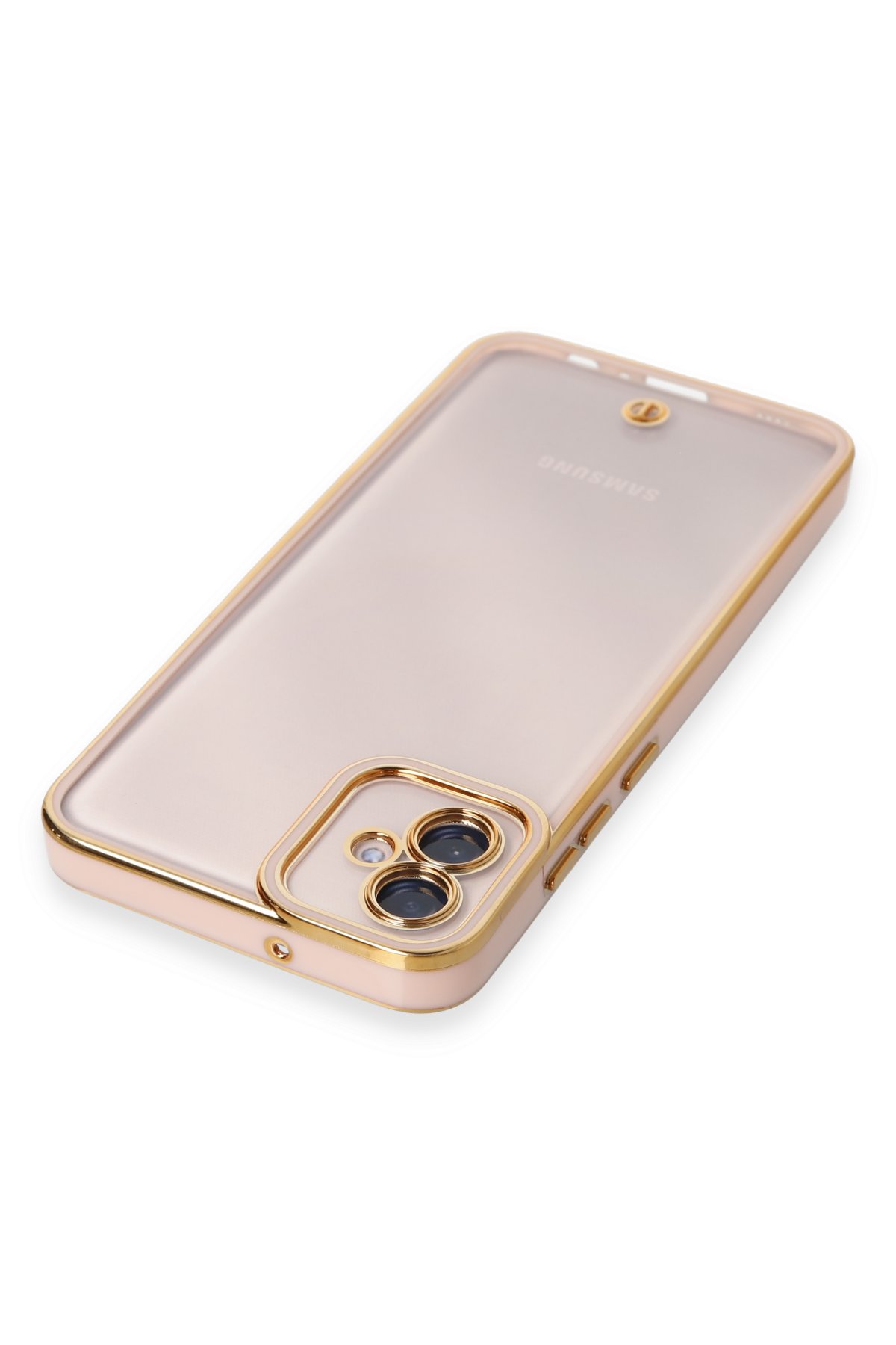 Newface Samsung Galaxy A04E Kılıf Loop Deri Silikon - Yeşil