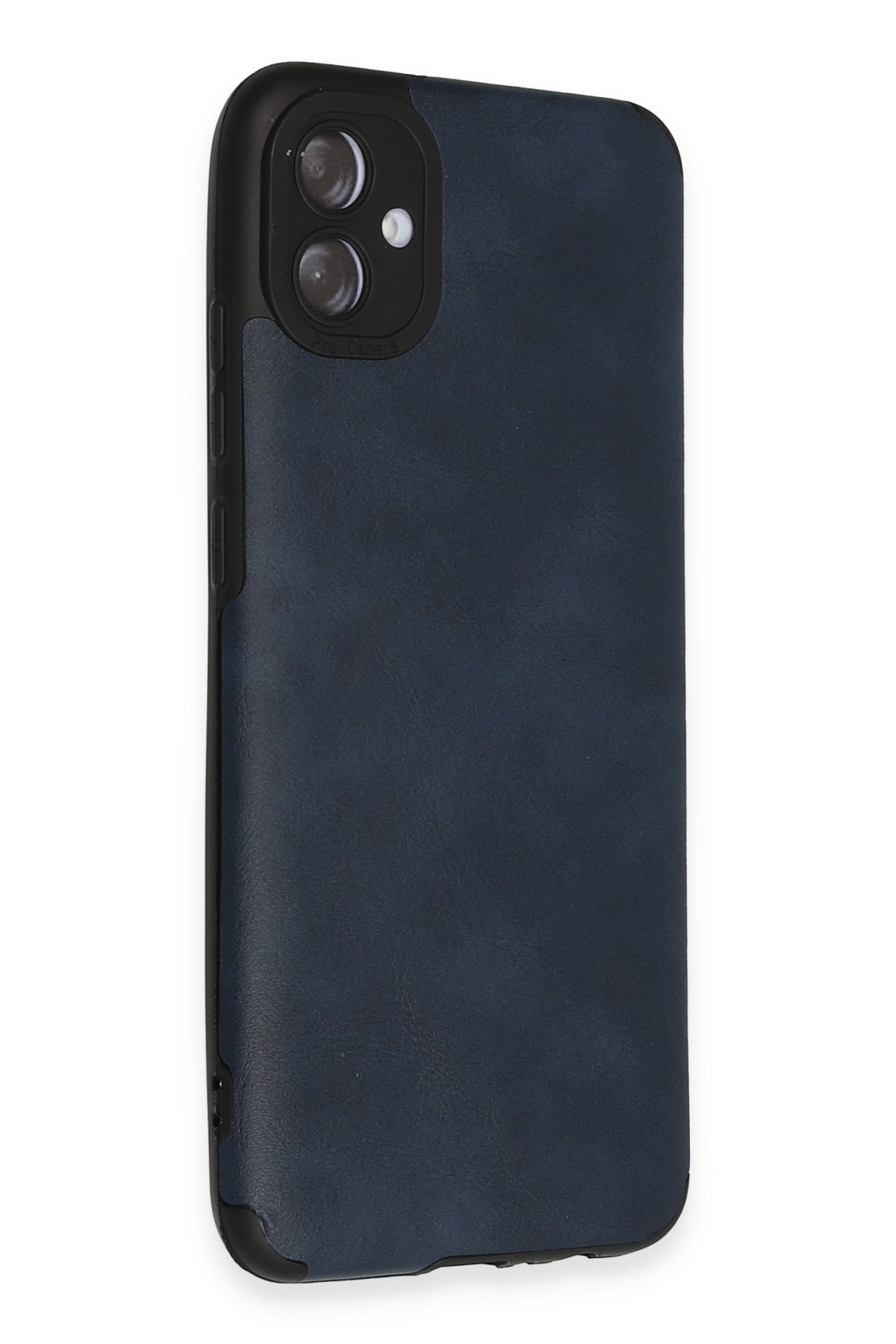 Newface Samsung Galaxy A04E Kılıf Liva Lens Silikon - Siyah