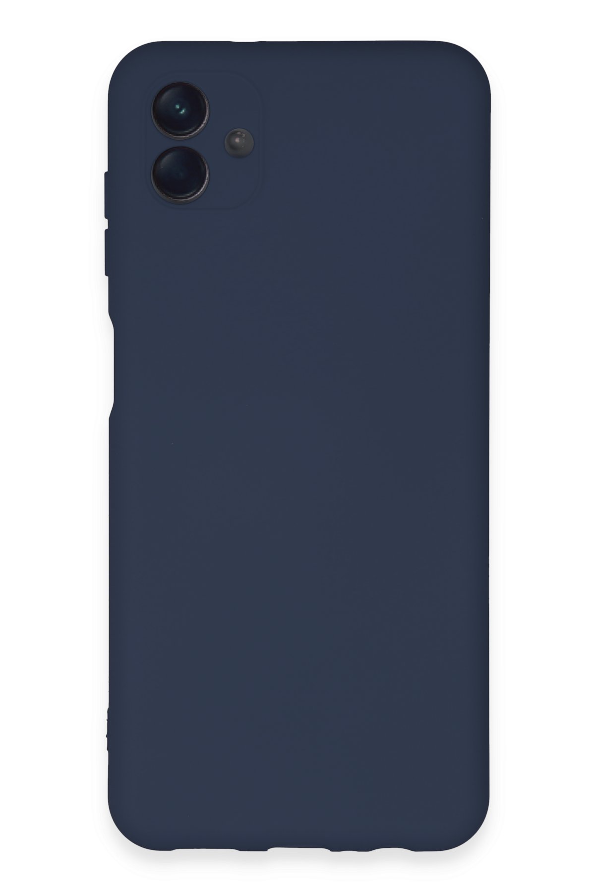 Newface Samsung Galaxy A04E Kılıf Nano içi Kadife Silikon - Mavi