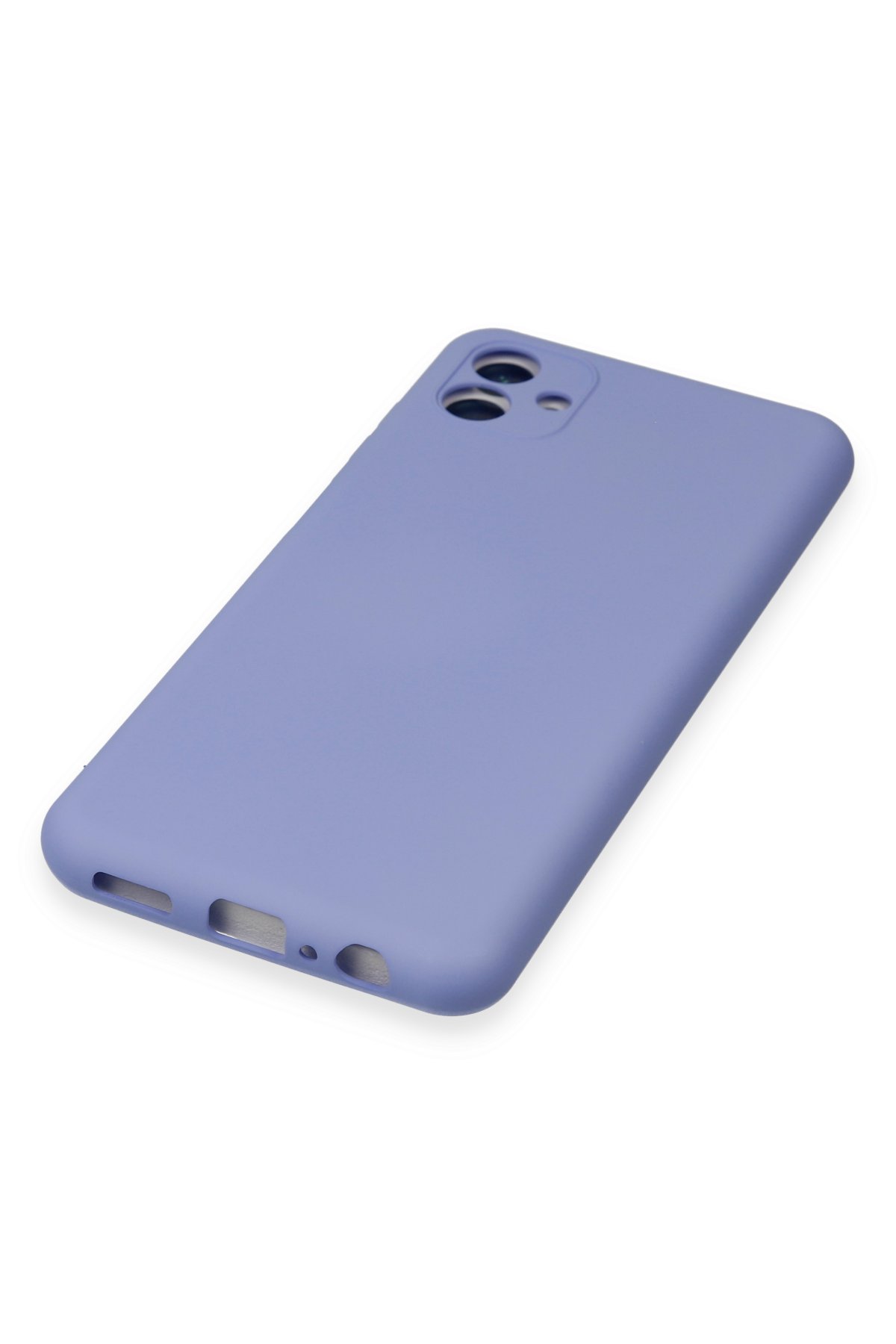 Newface Samsung Galaxy A04E Kılıf Nano içi Kadife Silikon - Pudra