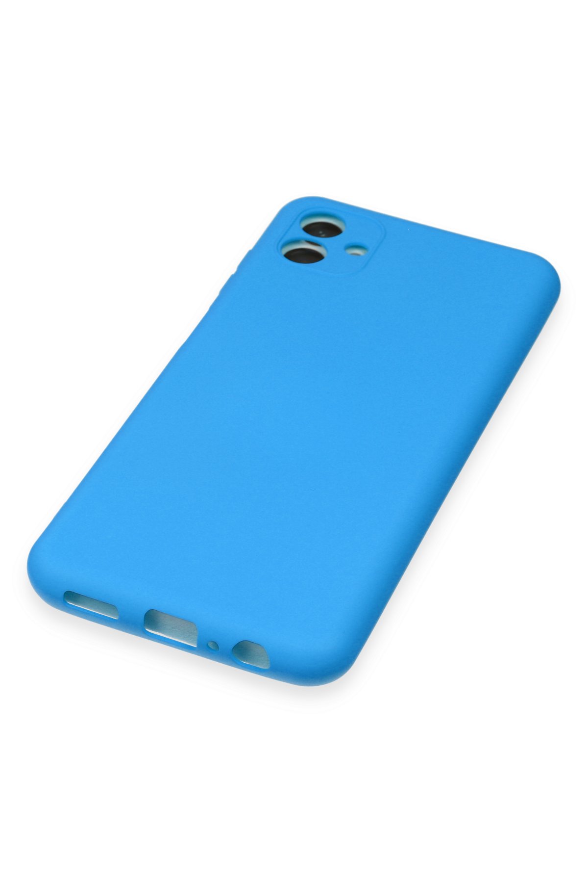 Newface Samsung Galaxy A04E Kılıf Esila Silikon - Siyah