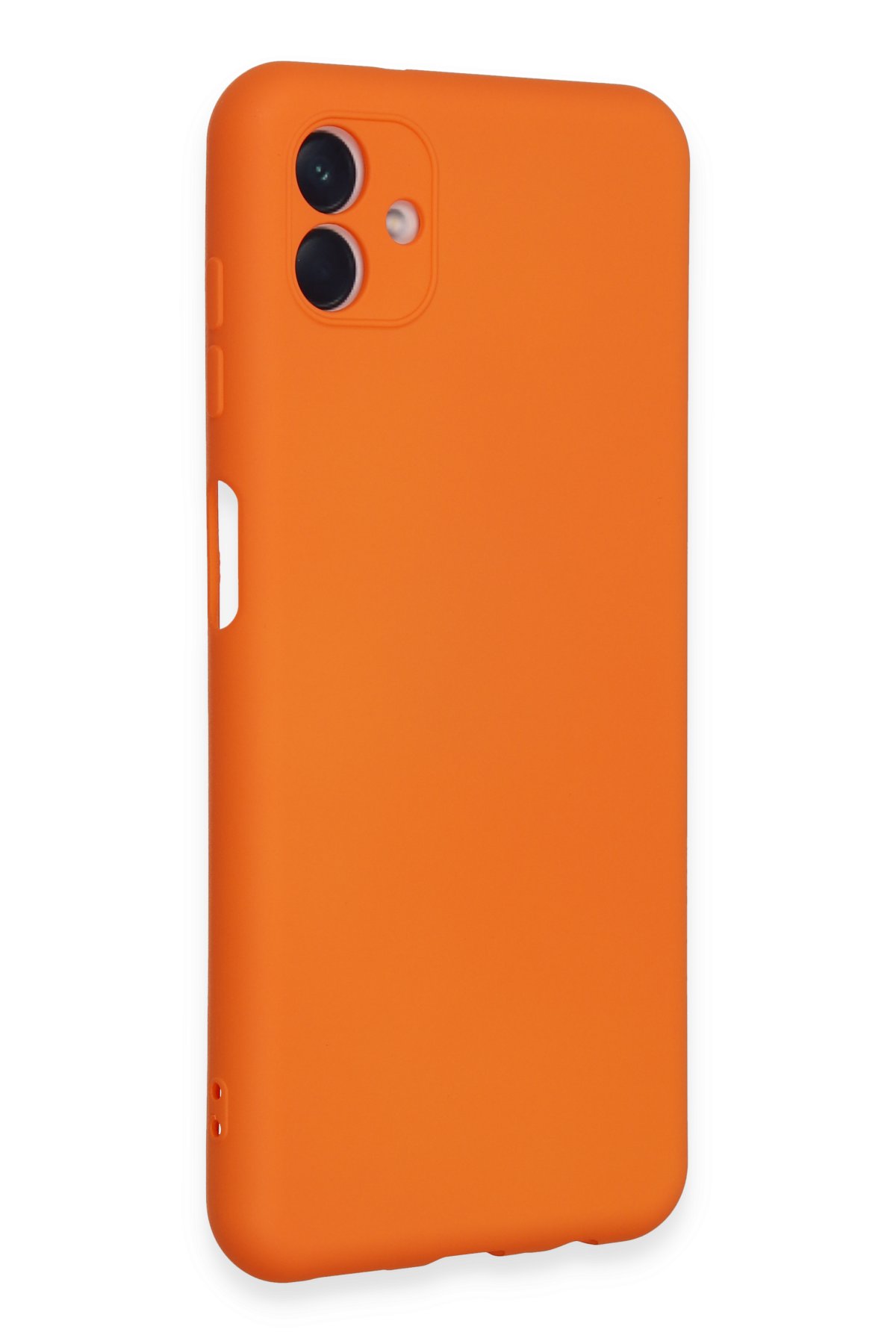 Newface Samsung Galaxy A04E Kılıf Pars Lens Yüzüklü Silikon - Lacivert