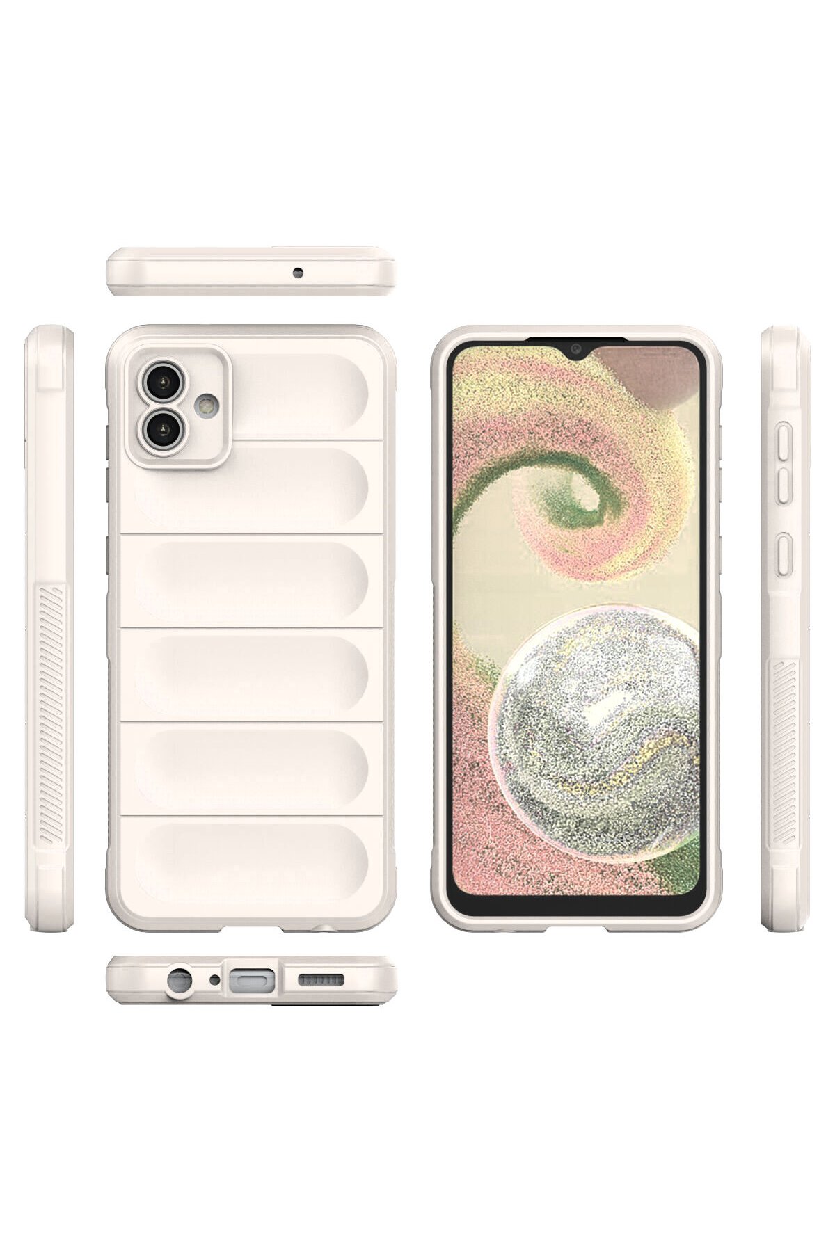 Newface Samsung Galaxy A04E Kılıf First Silikon - Lacivert