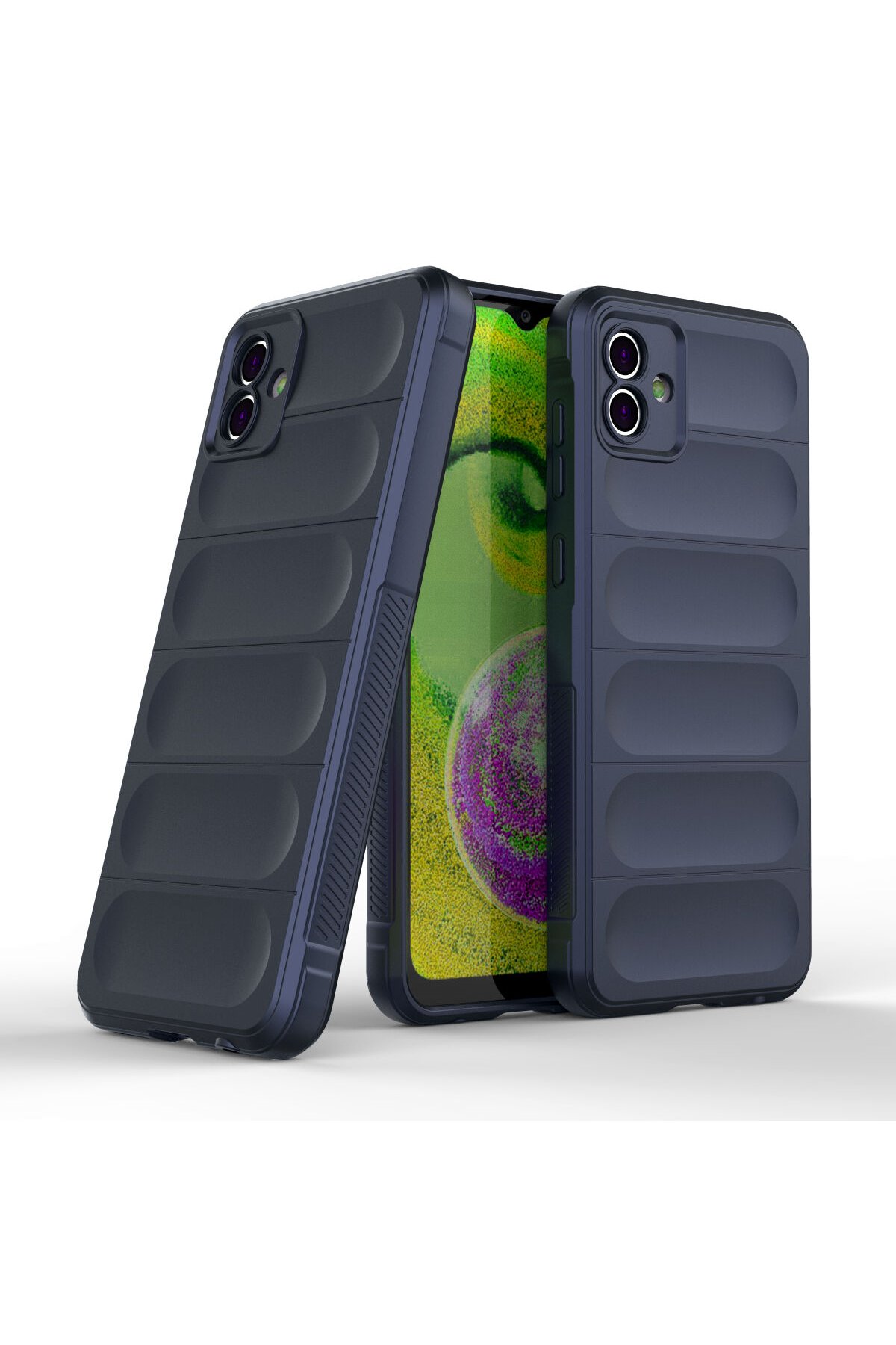 Newface Samsung Galaxy A04E Kılıf Esila Silikon - Mor