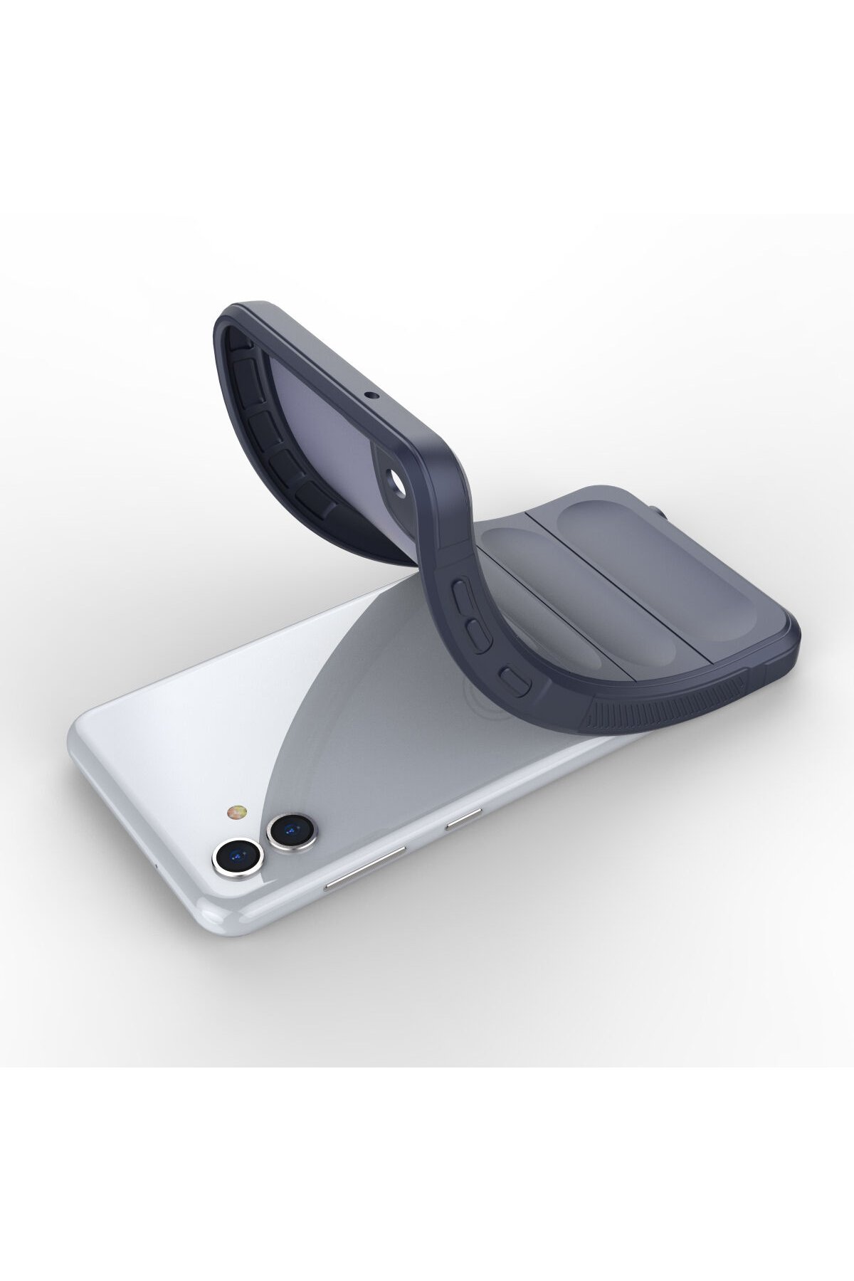 Newface Samsung Galaxy A04E Kılıf Esila Silikon - Mor