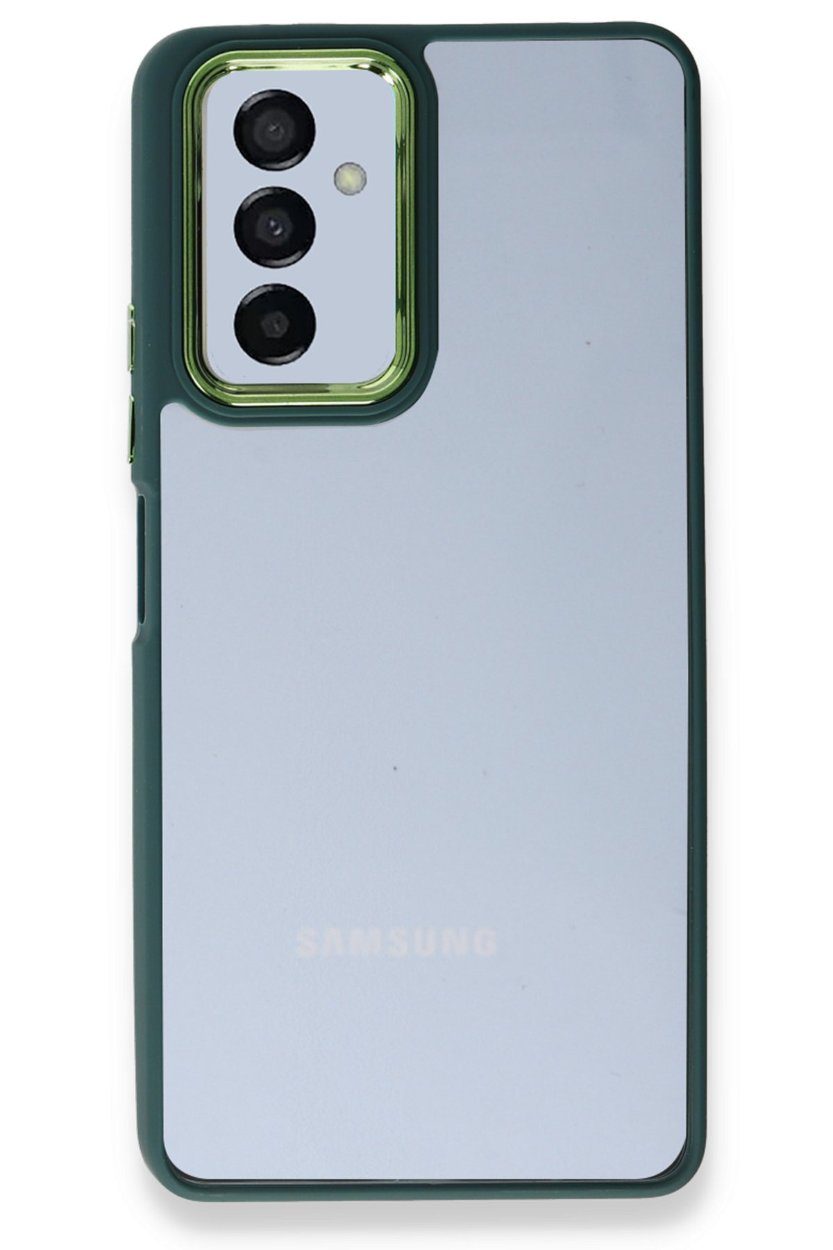 Newface Samsung Galaxy A04S Kılıf Loop Deri Silikon - Siyah