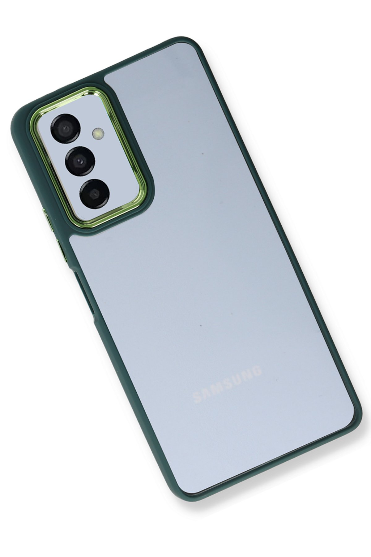 Newface Samsung Galaxy A04S Kılıf Mega Standlı Silikon - Siyah