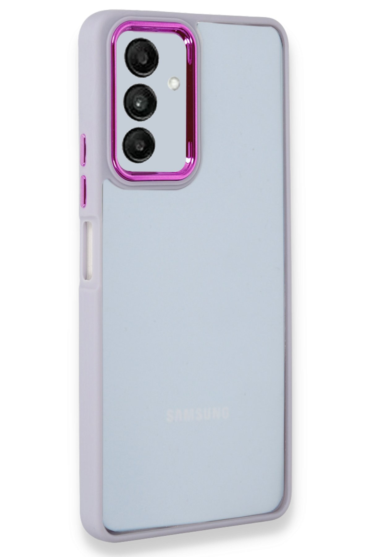 Newface Samsung Galaxy A04S Kılıf Sofya Yüzüklü Silikon Kapak - Gold