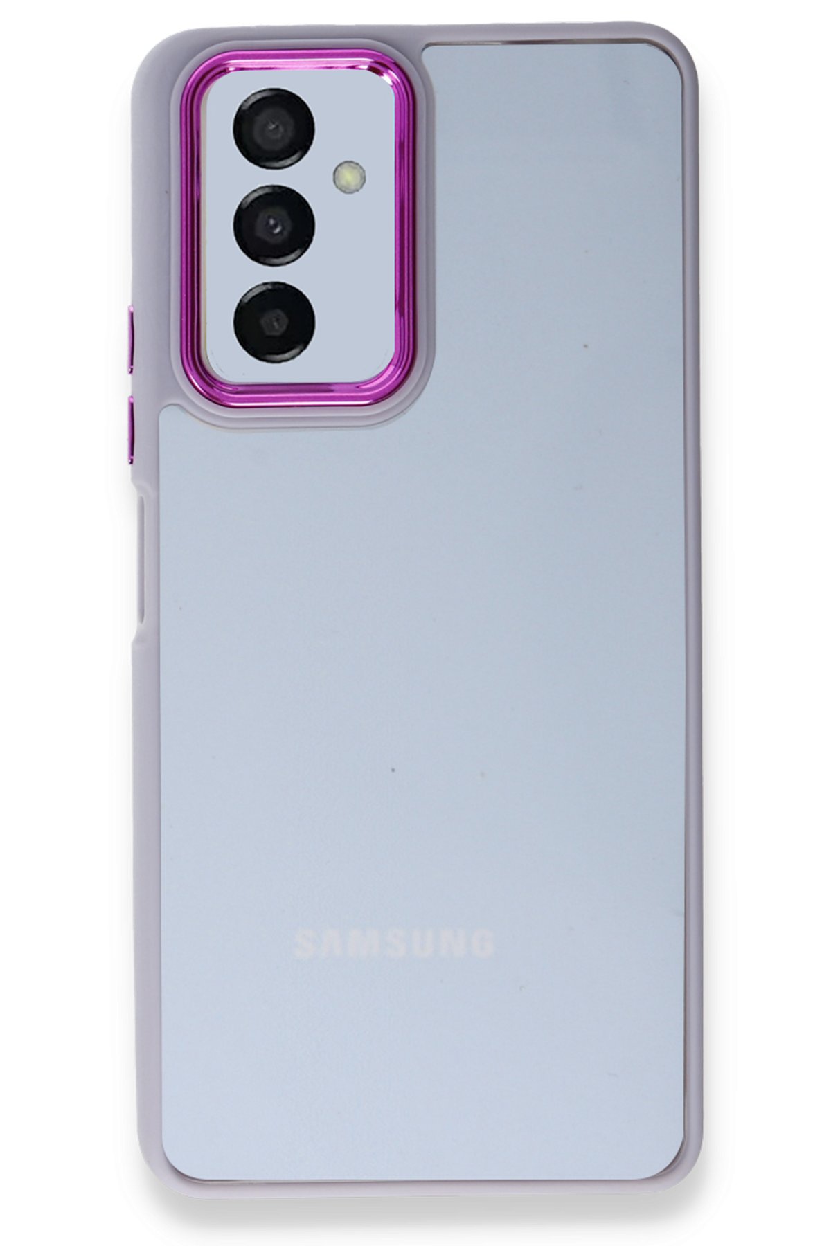 Newface Samsung Galaxy A04S Kılıf Sofya Yüzüklü Silikon Kapak - Gold