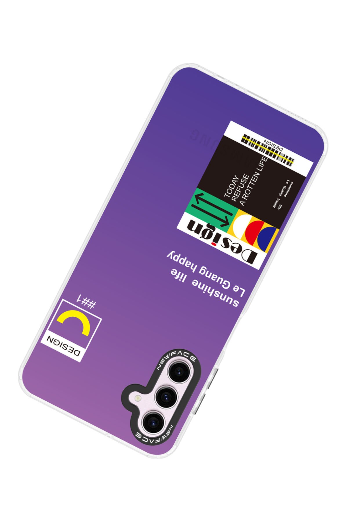 Newface Samsung Galaxy A04S Kılıf Loop Deri Silikon - Kahverengi