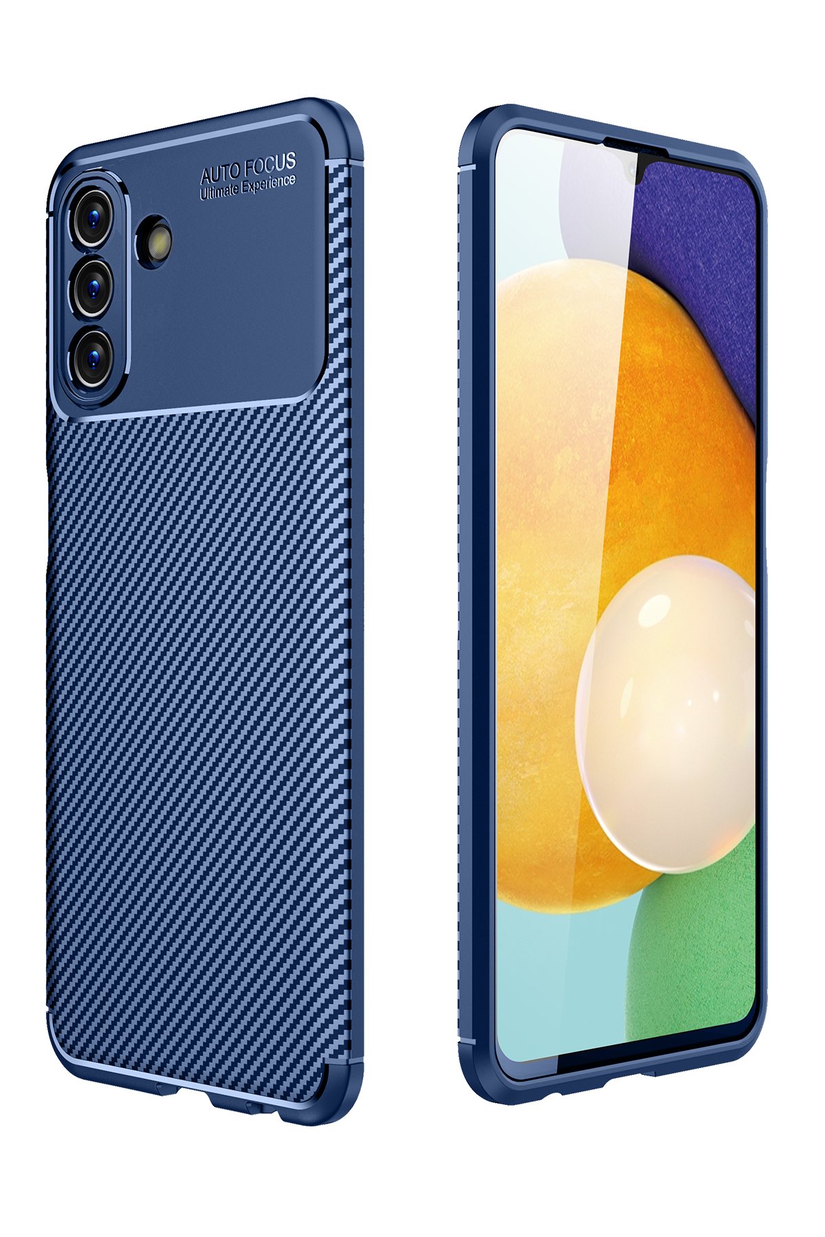 Newface Samsung Galaxy A04S Kılıf Liva Lens Silikon - Siyah