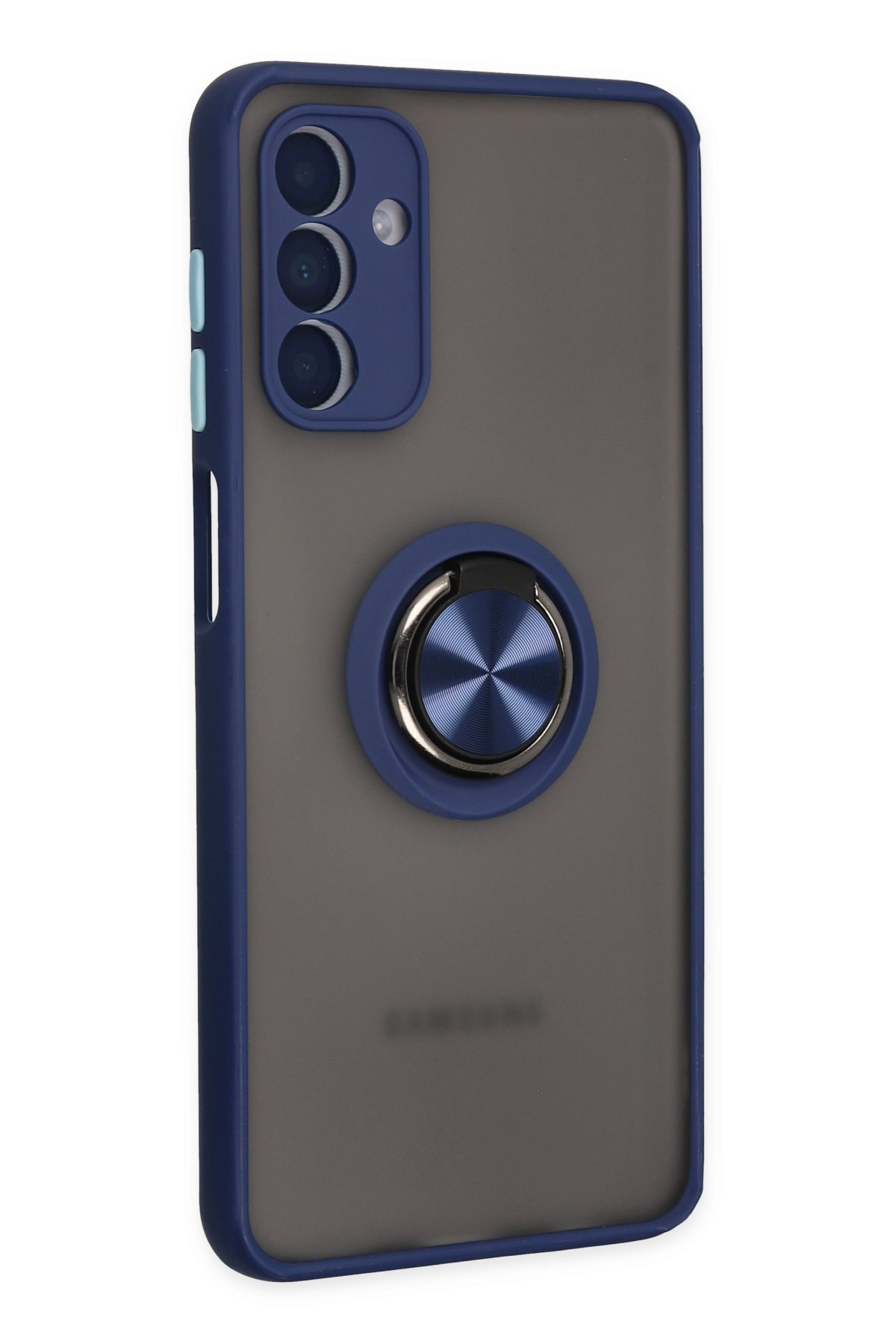 Newface Samsung Galaxy A04S Kılıf Sofya Yüzüklü Silikon Kapak - Yeşil