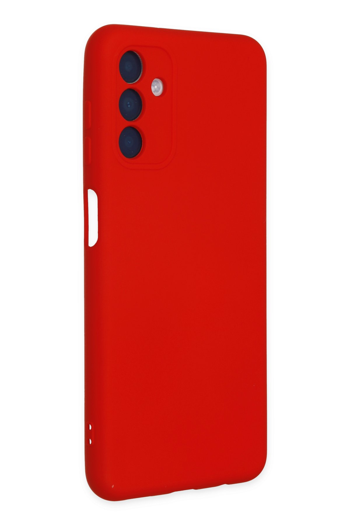 Newface Samsung Galaxy A04S Kılıf Volet Silikon - Siyah