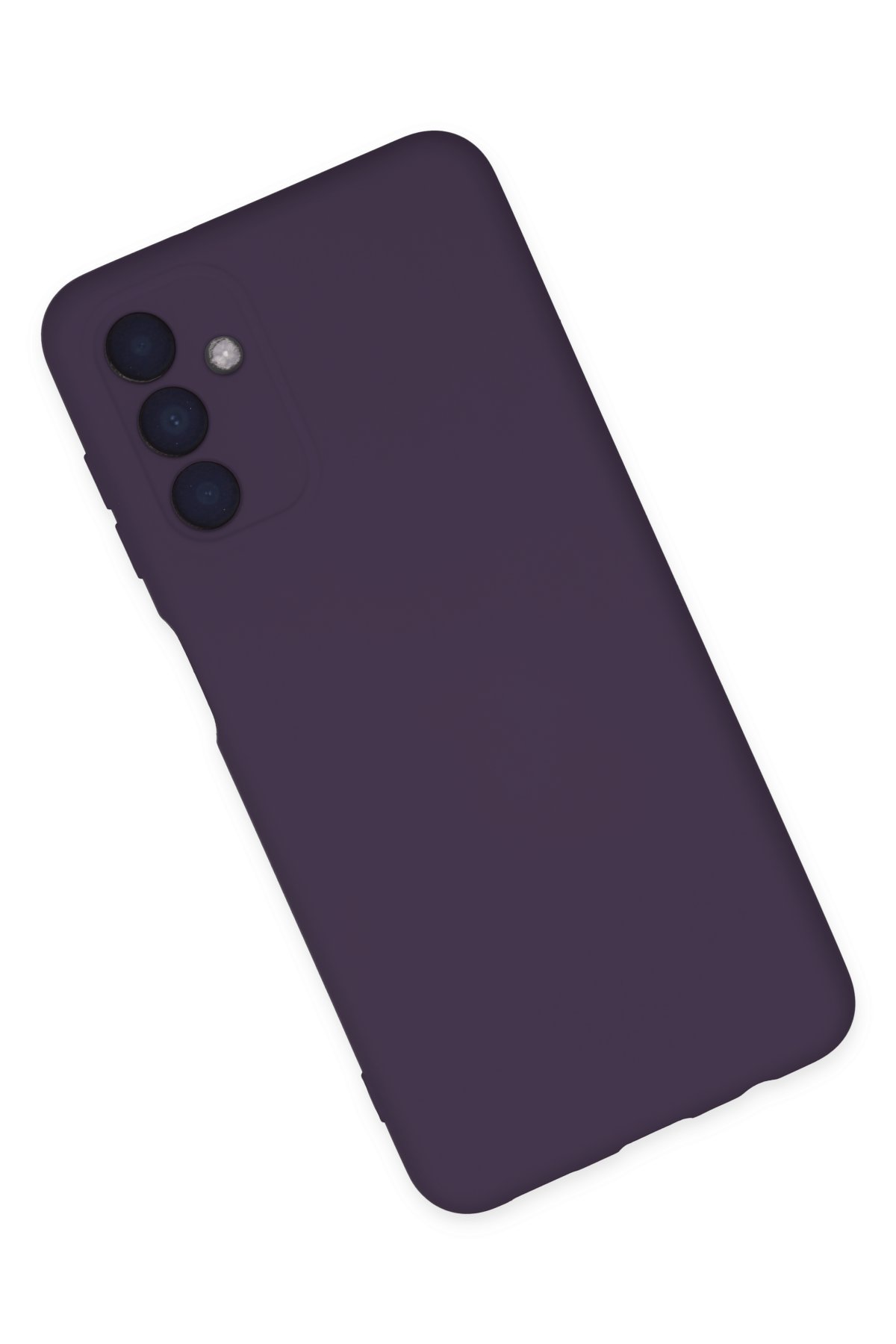 Newface Samsung Galaxy A04S Kılıf Loop Deri Silikon - Lacivert