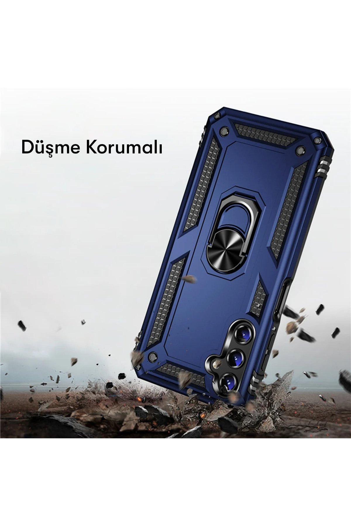 Newface Samsung Galaxy A04S Kılıf Liva Lens Silikon - Siyah