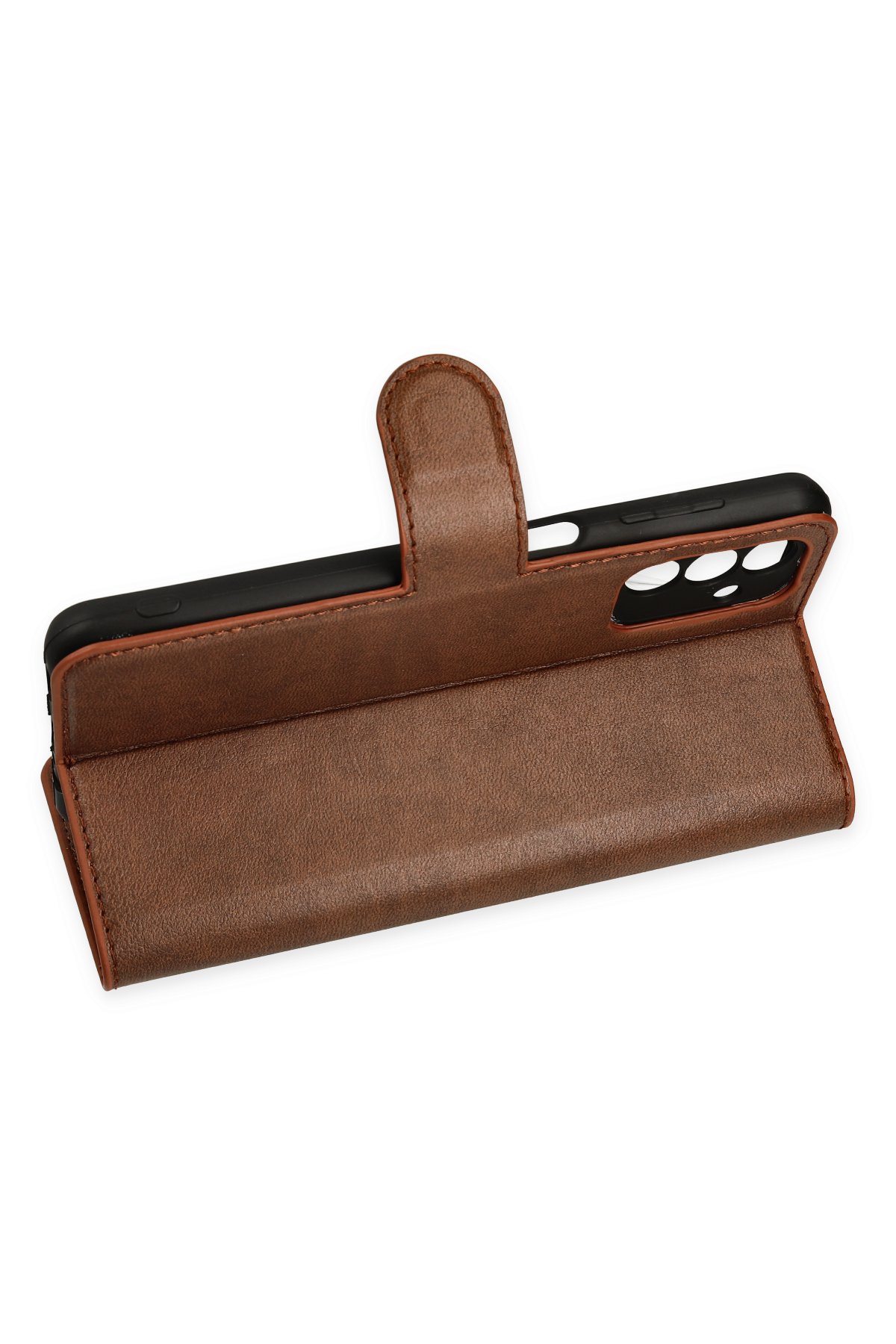 Newface Samsung Galaxy A04S Kılıf Zuma Kartvizitli Yüzüklü Silikon - Kırmızı