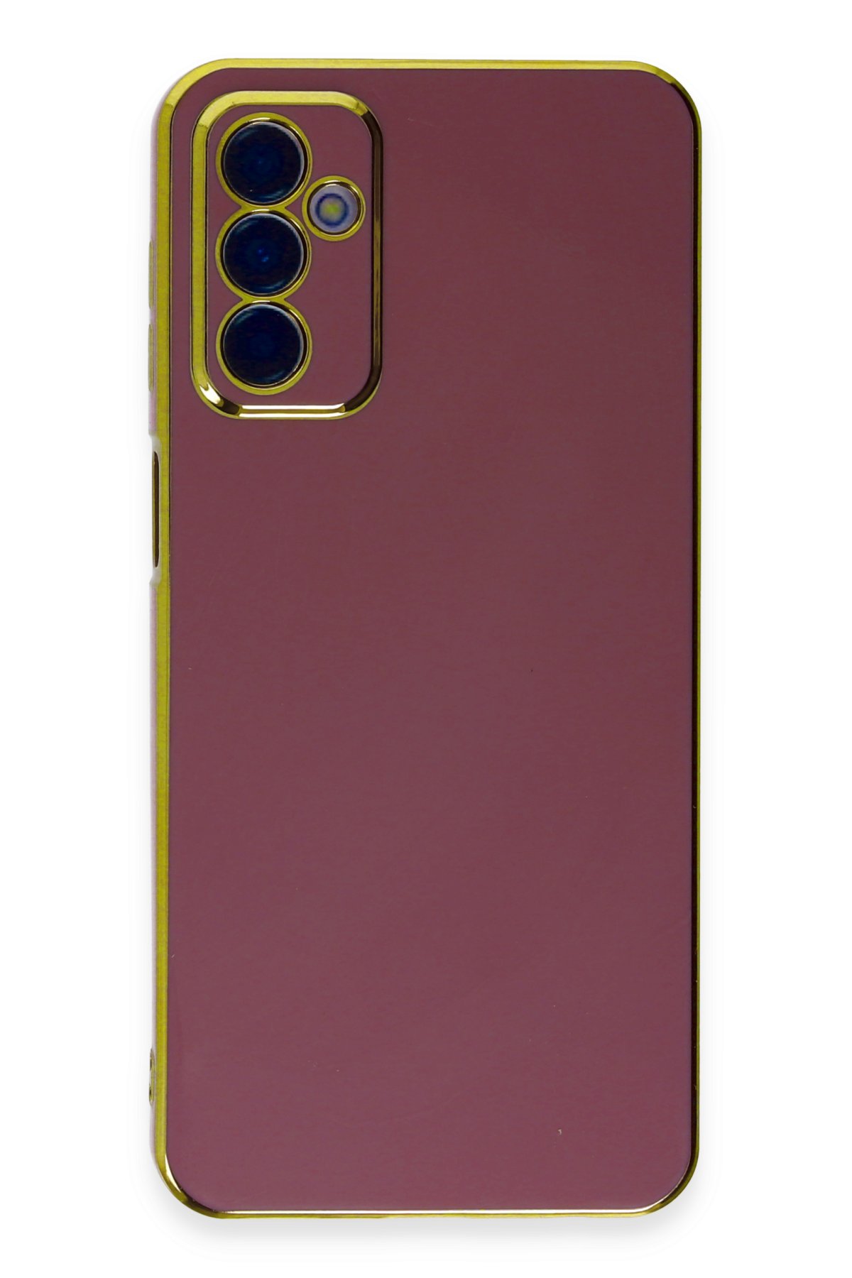 Newface Samsung Galaxy A04S Kılıf Elegant Kapak - Pudra
