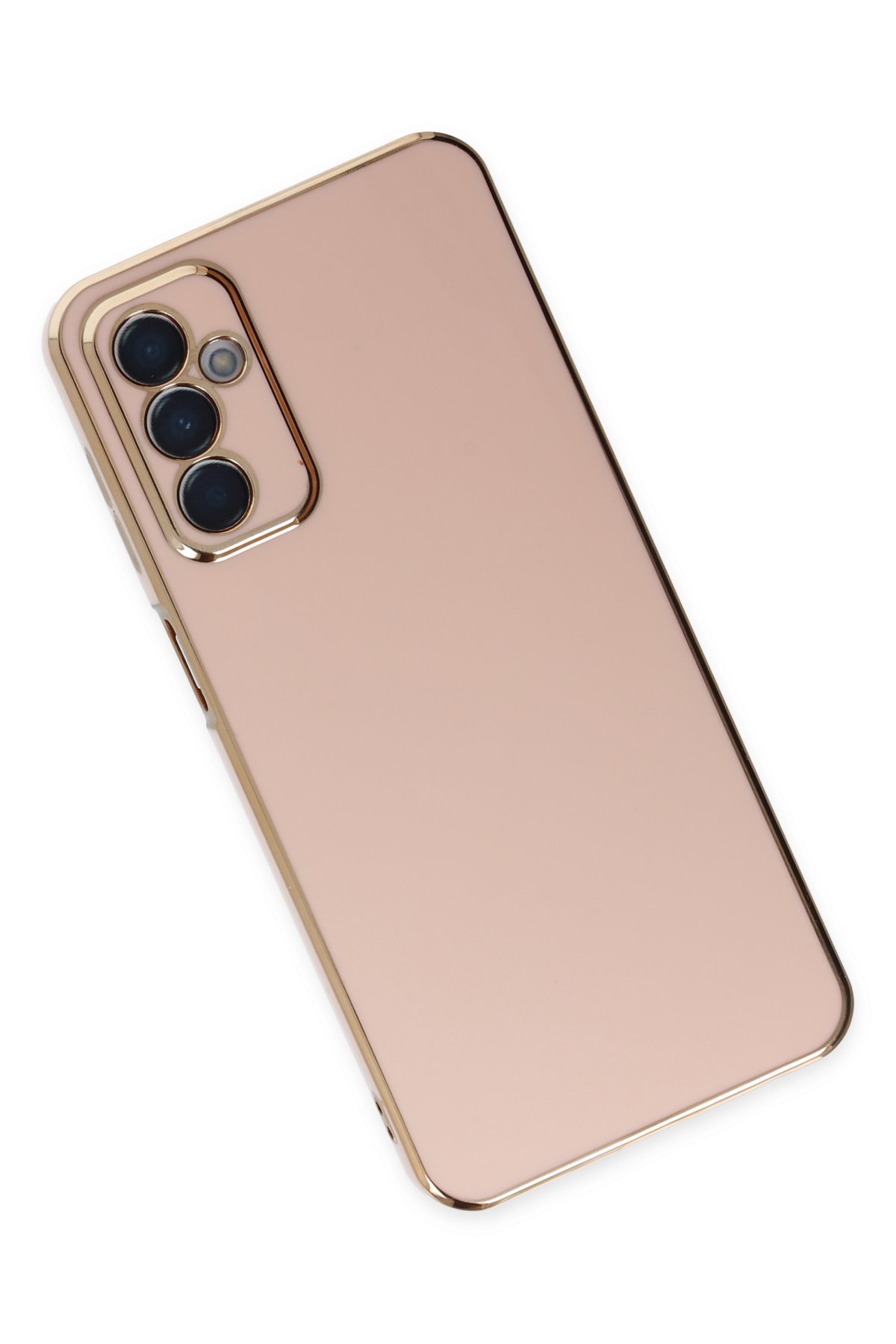 Newface Samsung Galaxy A04S Kılıf Nano içi Kadife Silikon - Kırmızı