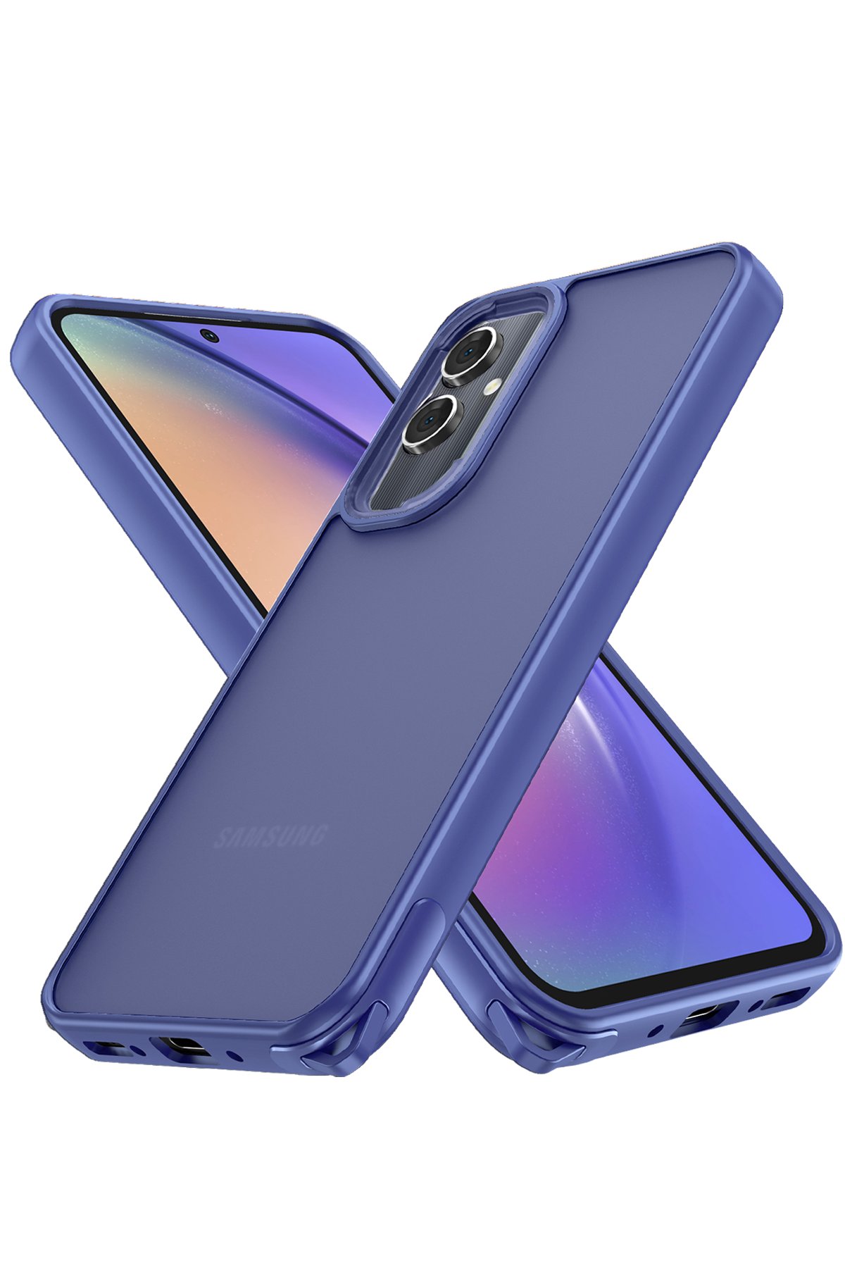 Newface Samsung Galaxy A05 Kılıf Nano içi Kadife Silikon - Turuncu