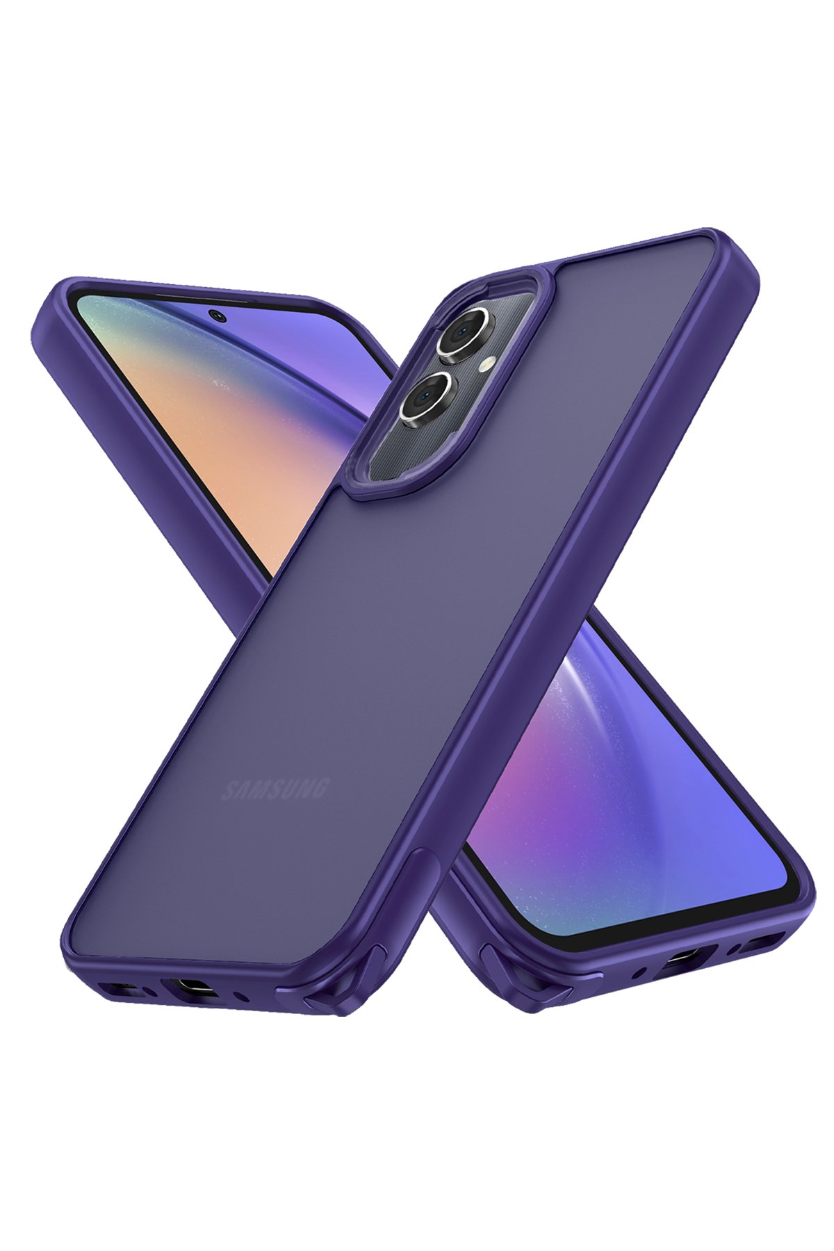 Newface Samsung Galaxy A05 Kılıf Zuma Kartvizitli Yüzüklü Silikon - Siyah