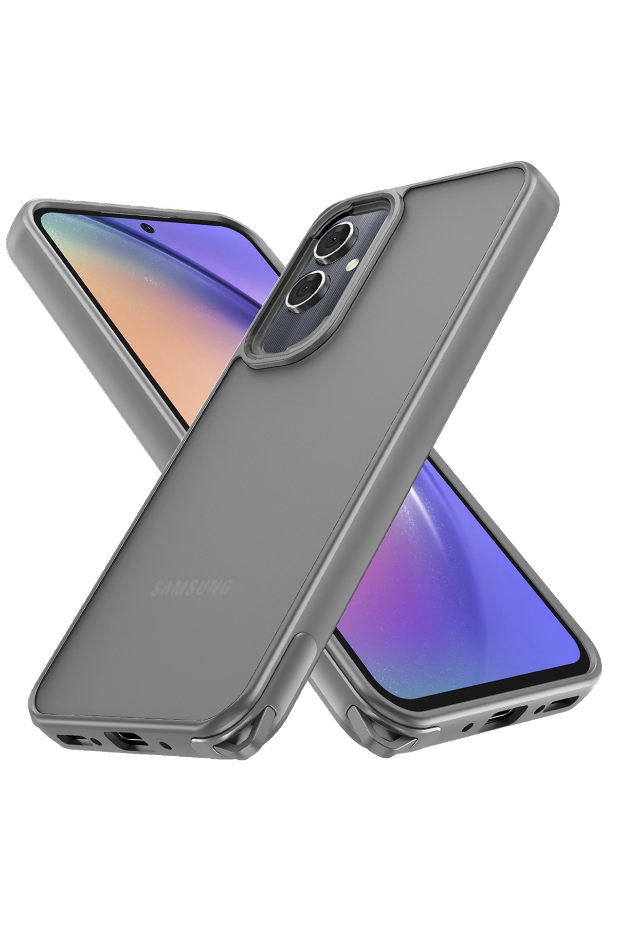 Newface Samsung Galaxy A05 Kılıf Boyi Silikon Kapak - Lacivert