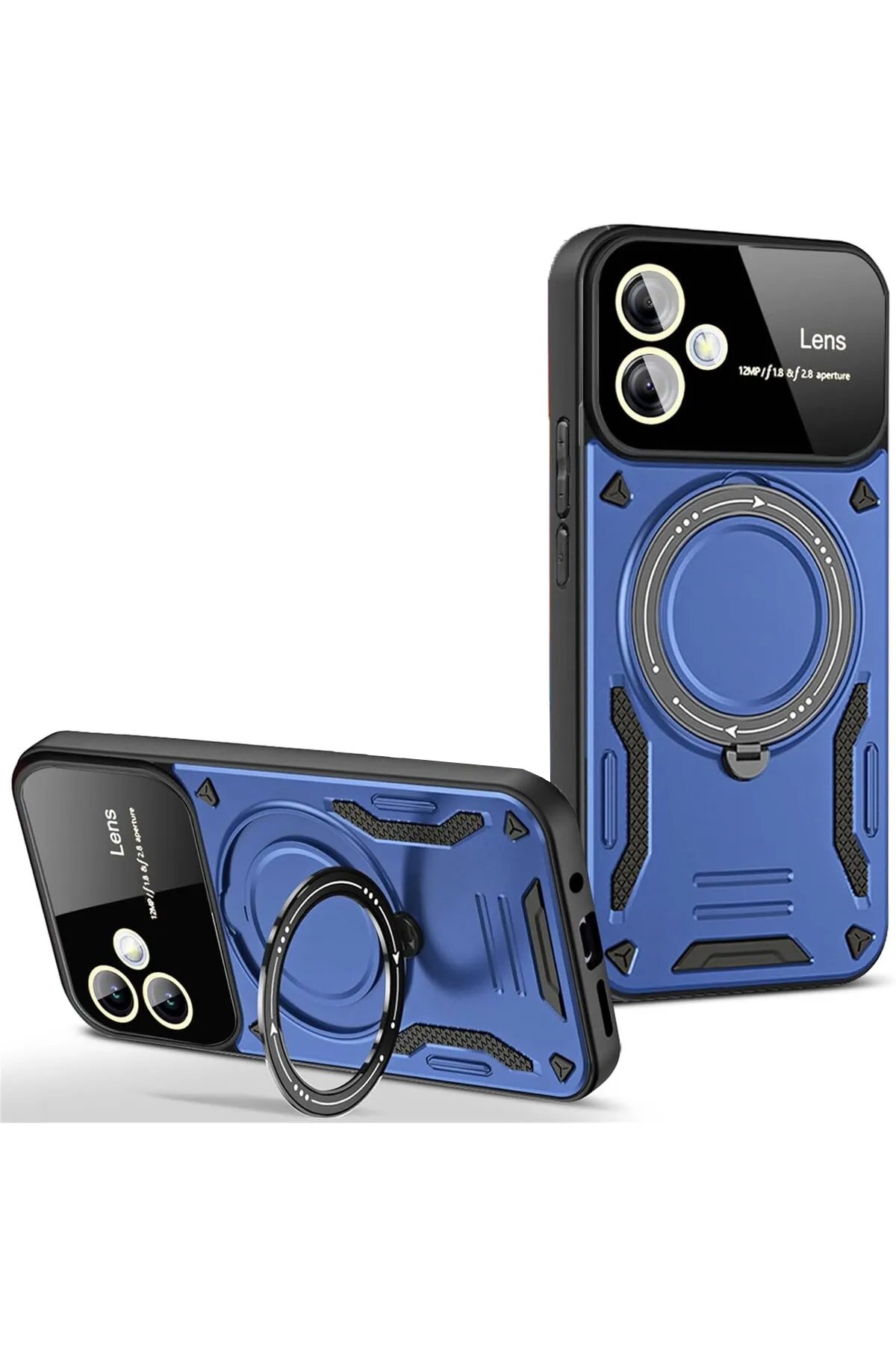 Newface Samsung Galaxy A05 Kılıf Aras Deri Kapak - Koyu Yeşil