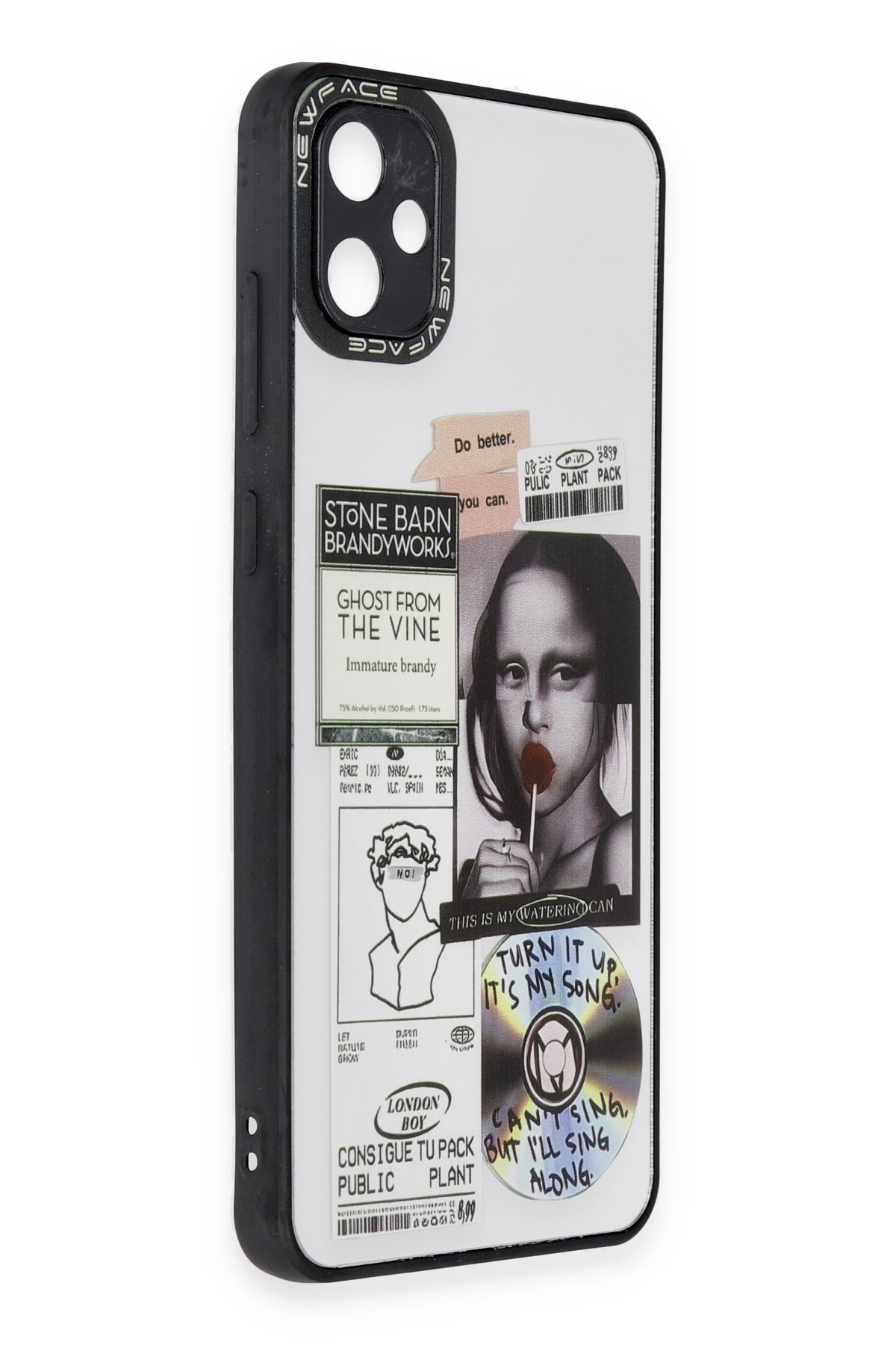 Newface Samsung Galaxy A05 Kılıf Reflexion Desenli Kapak - Desen 4