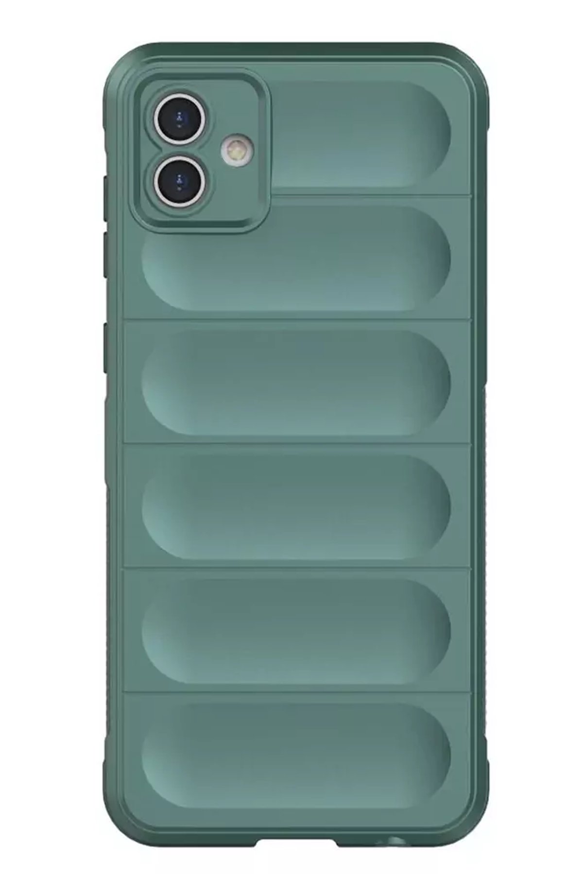 Newface Samsung Galaxy A05 Kılıf Pars Lens Yüzüklü Silikon - Gold