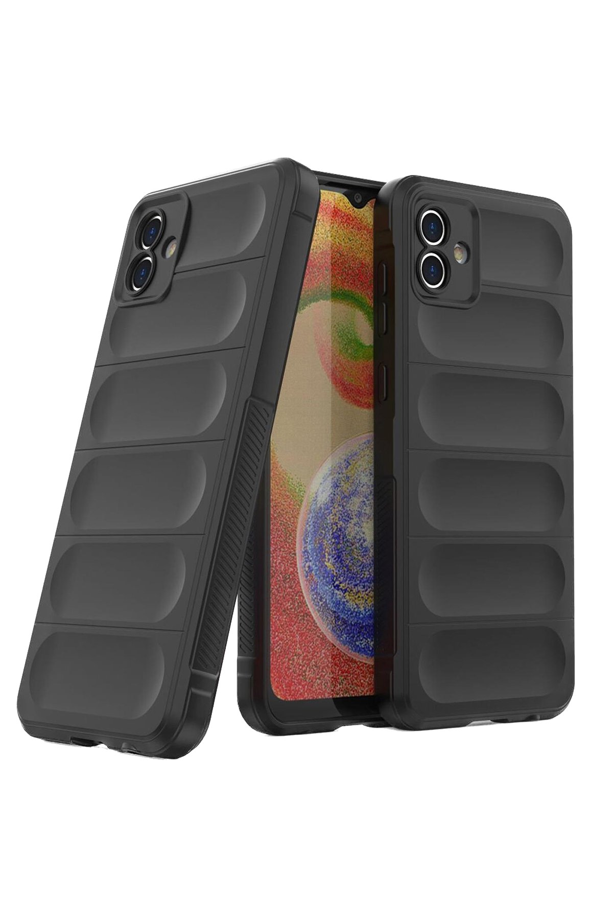 Newface Samsung Galaxy A05 Kılıf Aras Deri Kapak - Koyu Yeşil