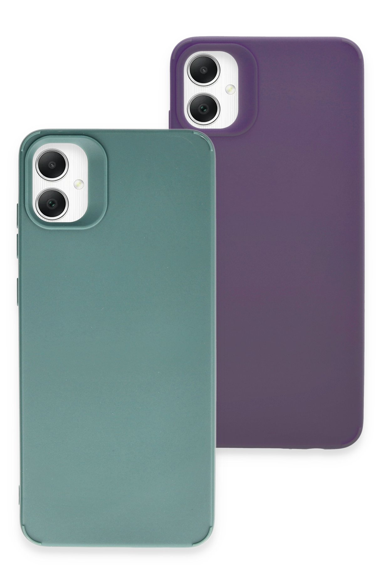 Newface Samsung Galaxy A05 Kılıf Volet Silikon - Açık Yeşil